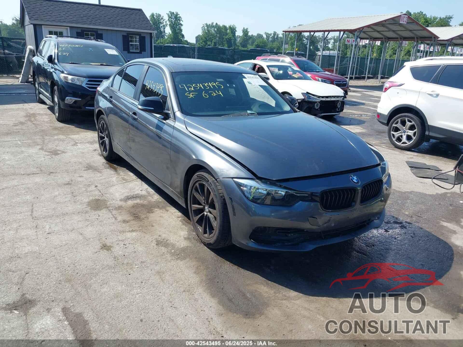 BMW 320I 2016 - WBA8E5G55GNU19927
