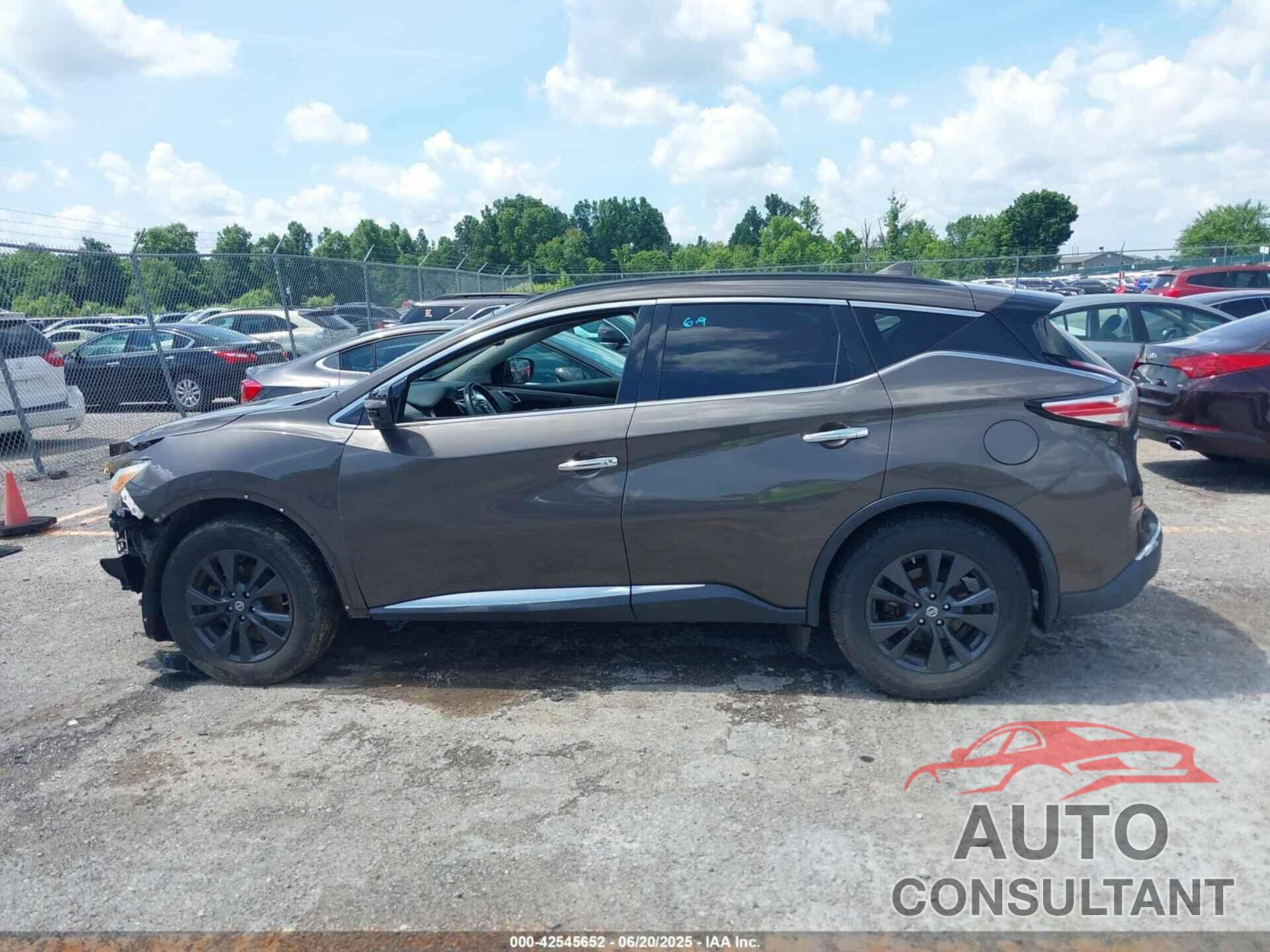 NISSAN MURANO 2017 - 5N1AZ2MH7HN179962