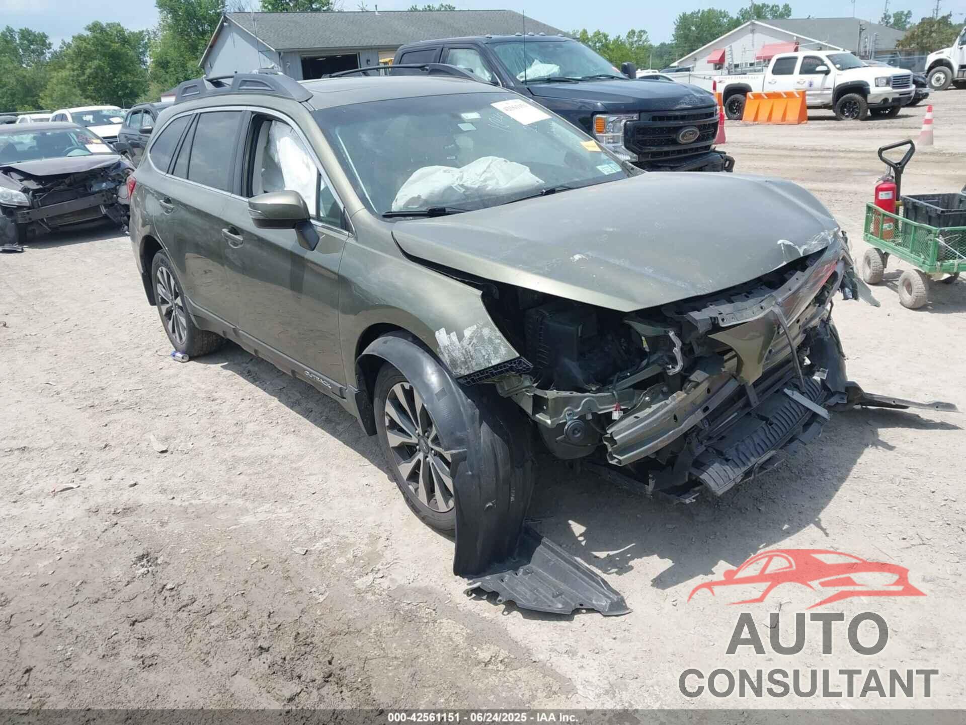 SUBARU OUTBACK 2015 - 4S4BSALC2F3221553