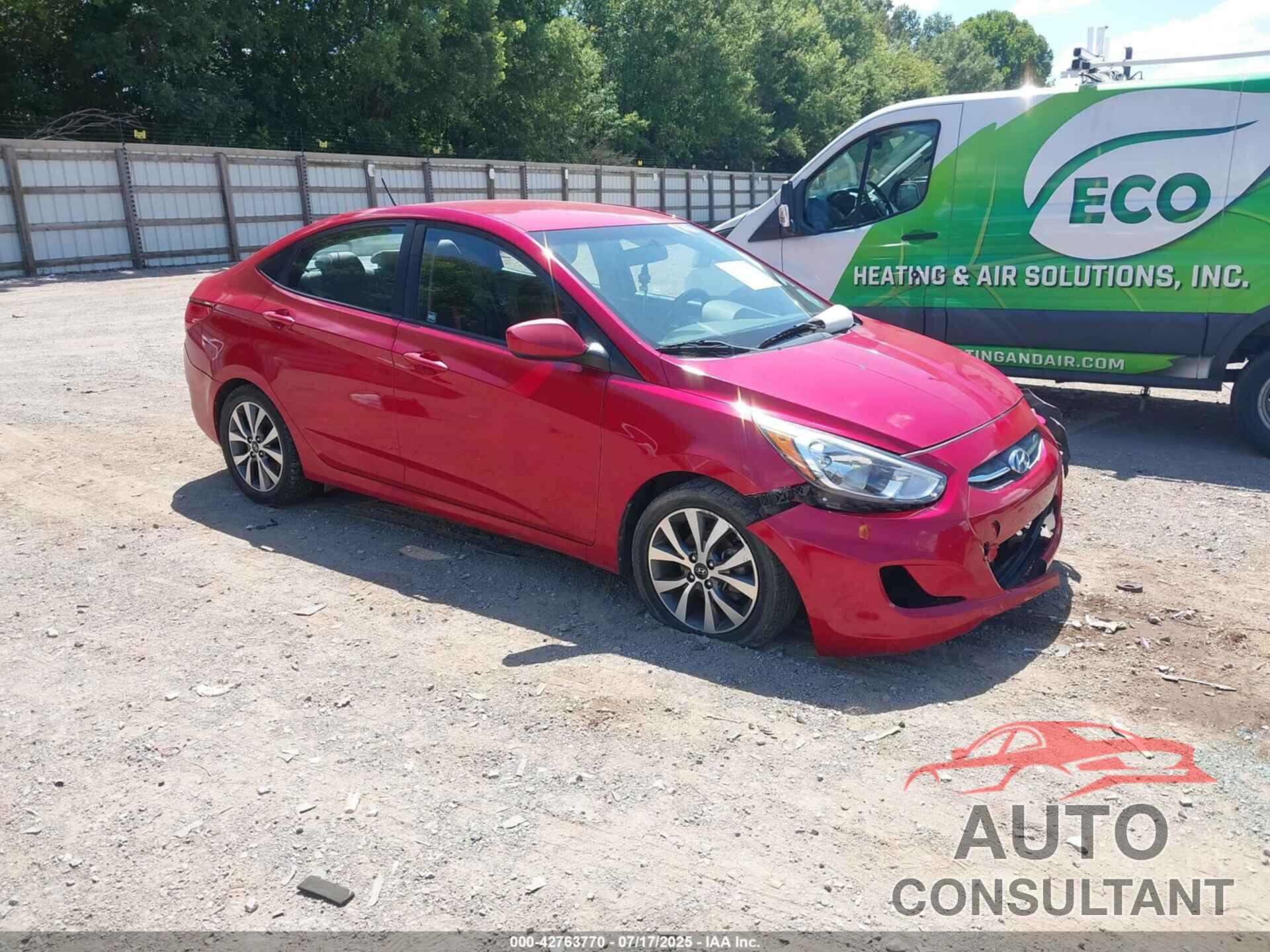 HYUNDAI ACCENT 2017 - KMHCT4AEXHU336311