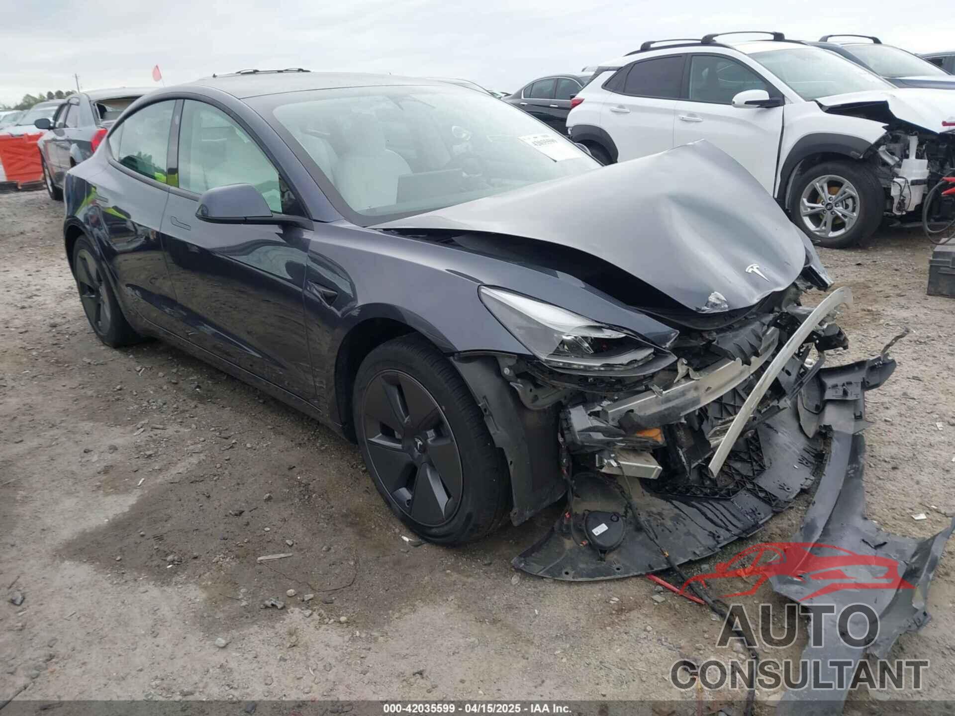 TESLA MODEL 3 2022 - 5YJ3E1EB8NF315359