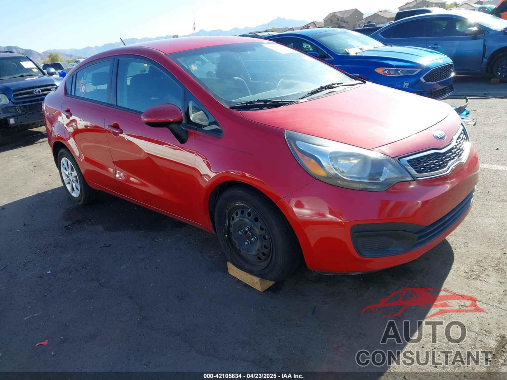 KIA RIO 2013 - KNADN4A36D6194939
