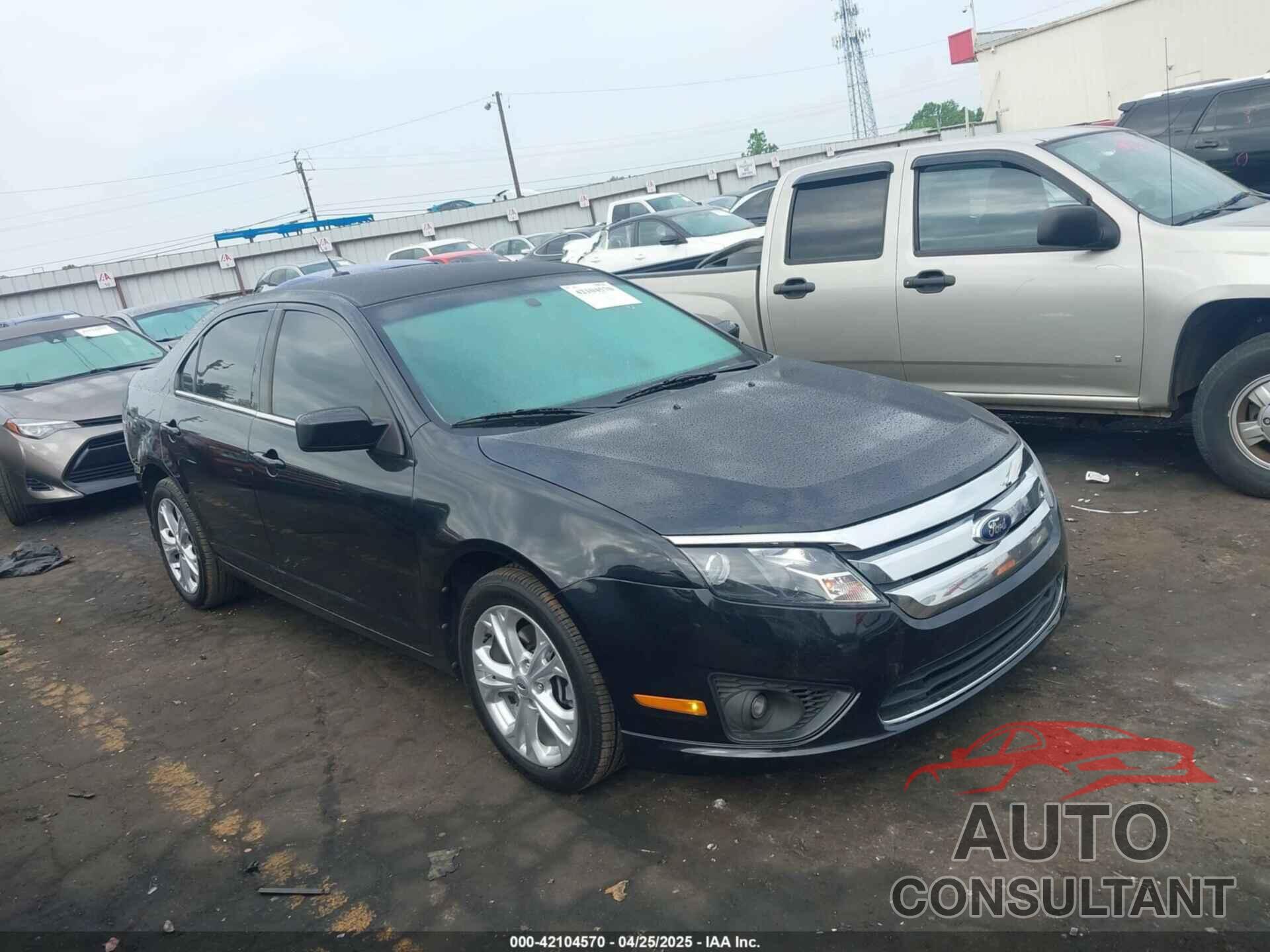 FORD FUSION 2012 - 3FAHP0HG5CR325219