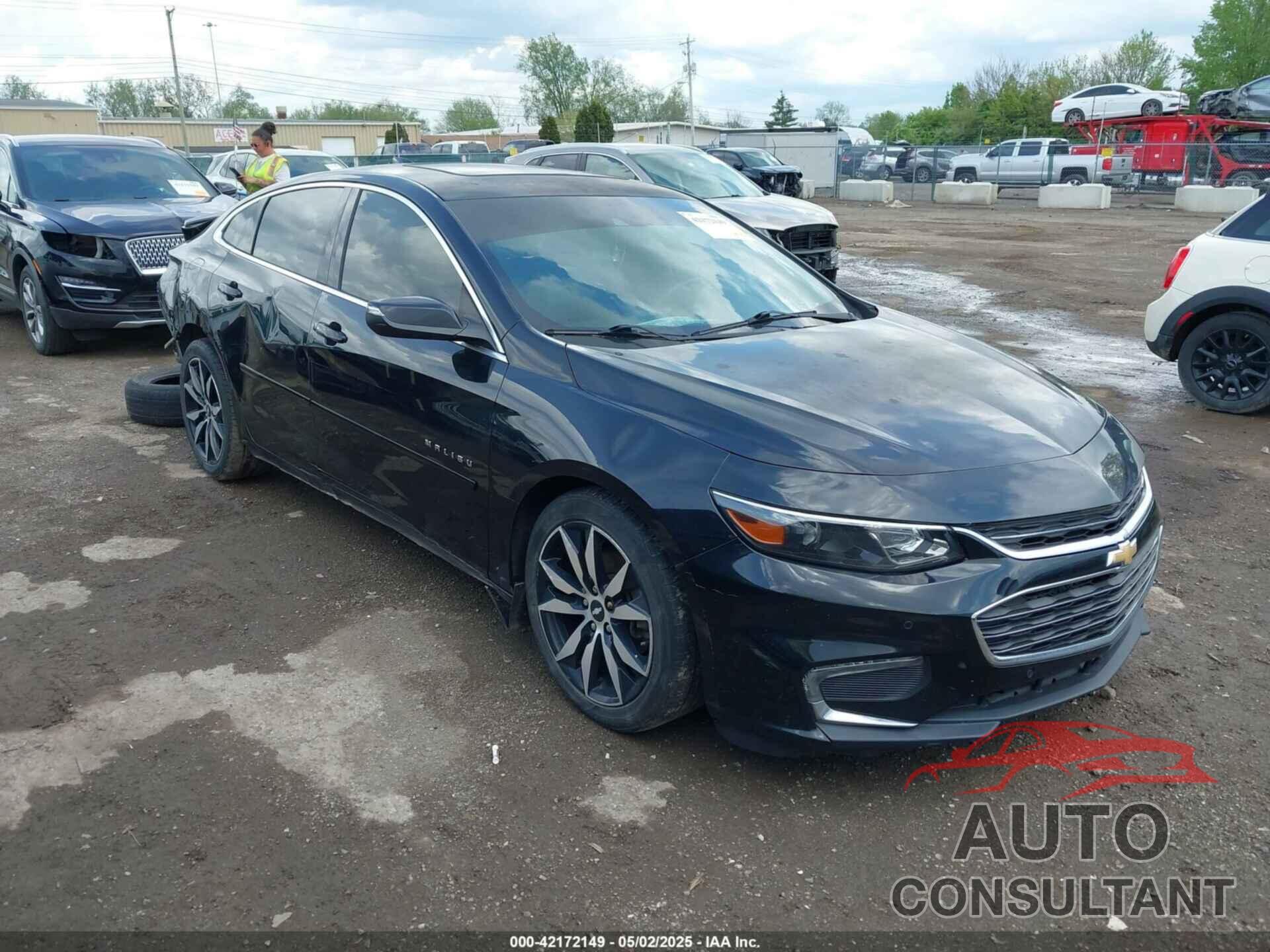 CHEVROLET MALIBU 2017 - 1G1ZE5ST6HF192023