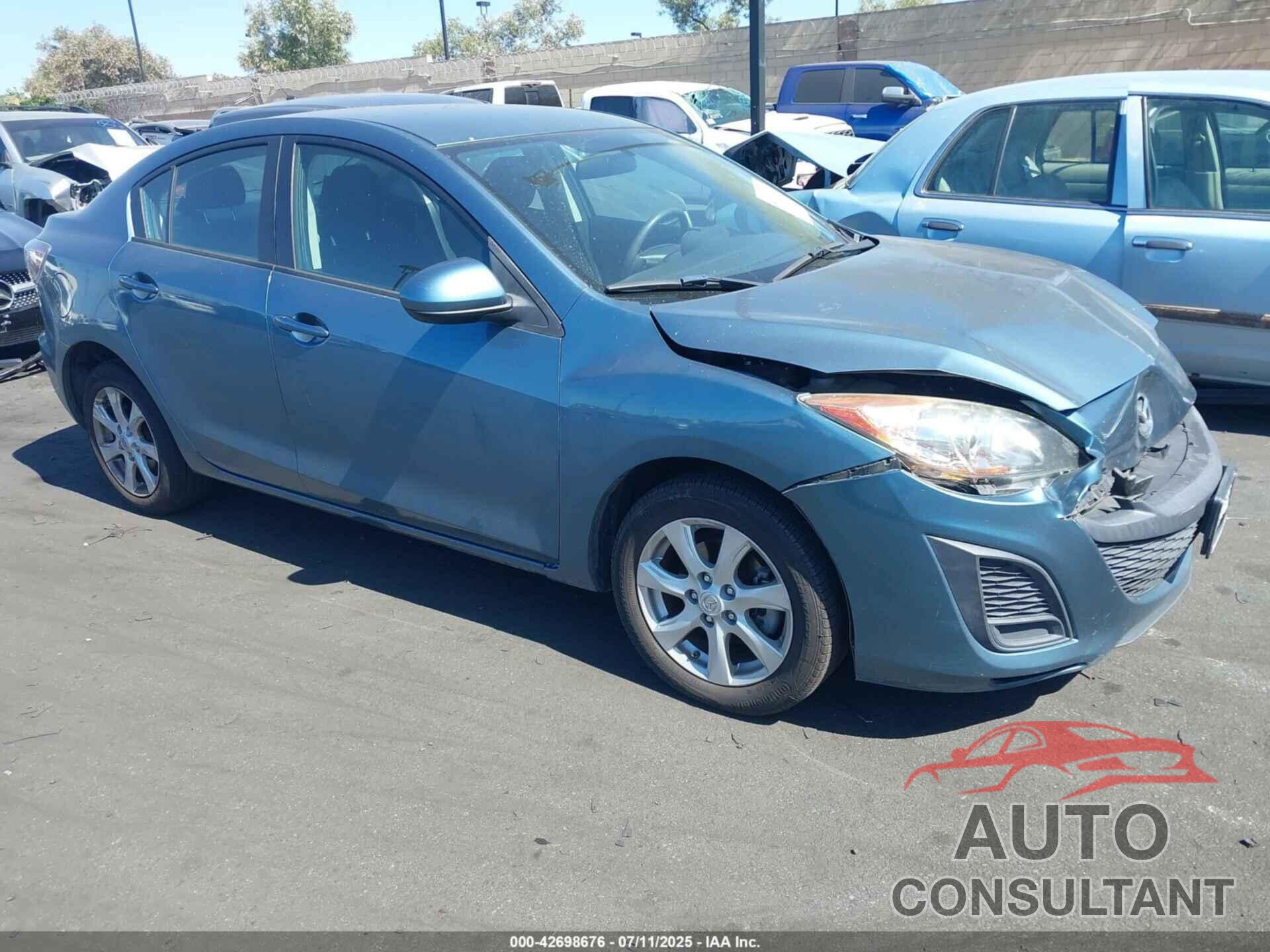 MAZDA MAZDA3 2011 - JM1BL1VG0B1498676