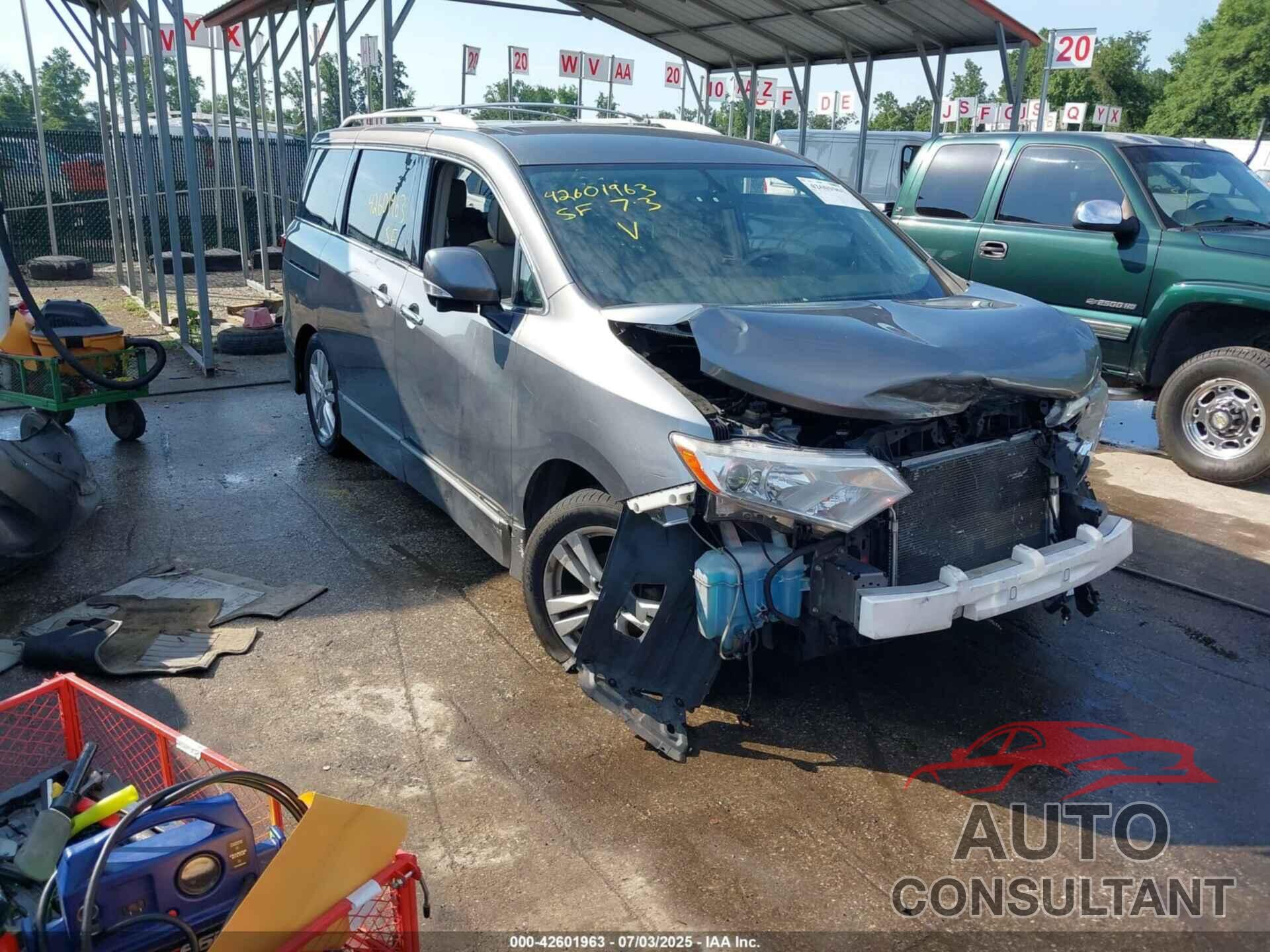 NISSAN QUEST 2015 - JN8AE2KP2F9128521