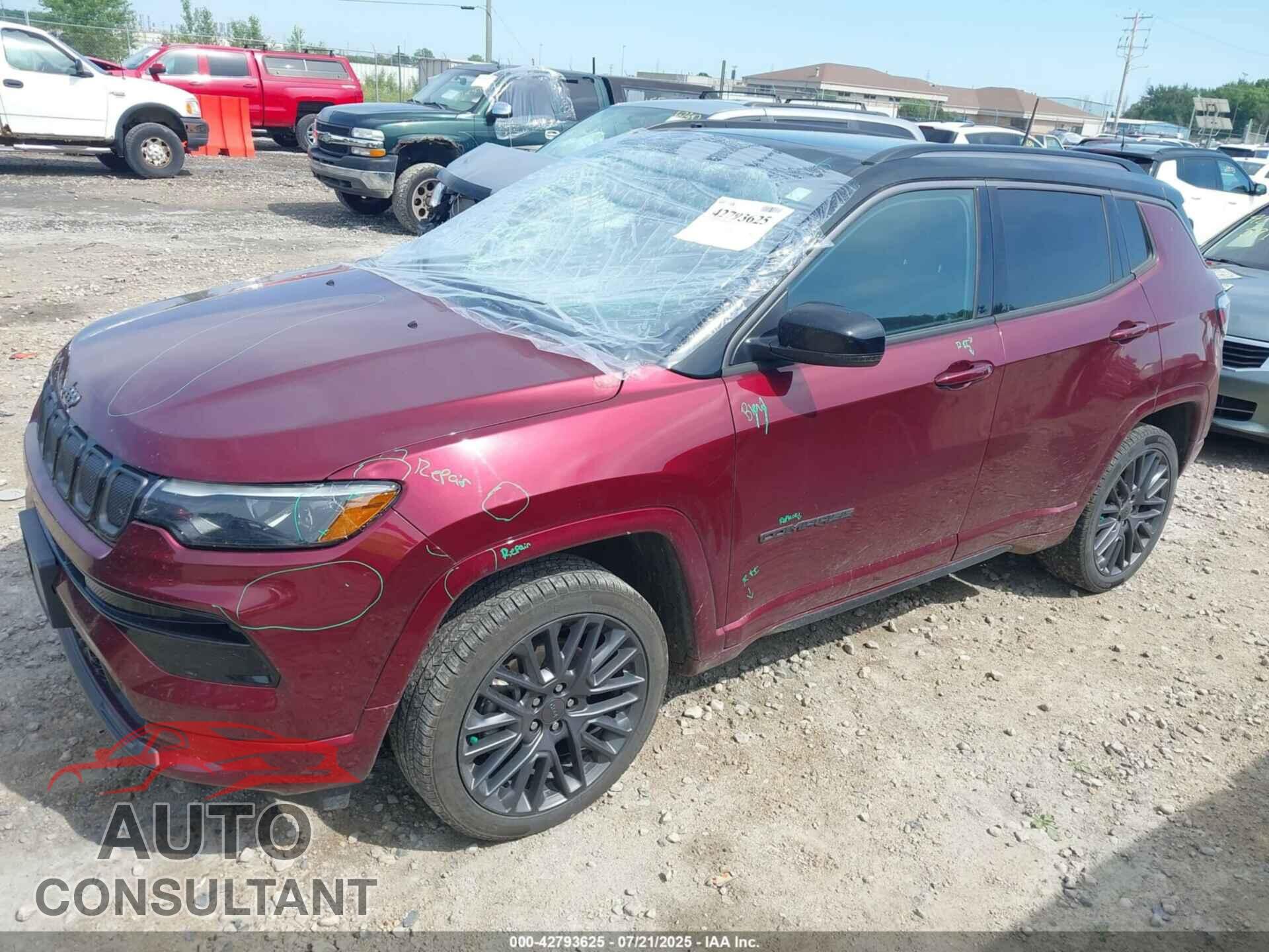 JEEP COMPASS 2022 - 3C4NJDCB9NT143014