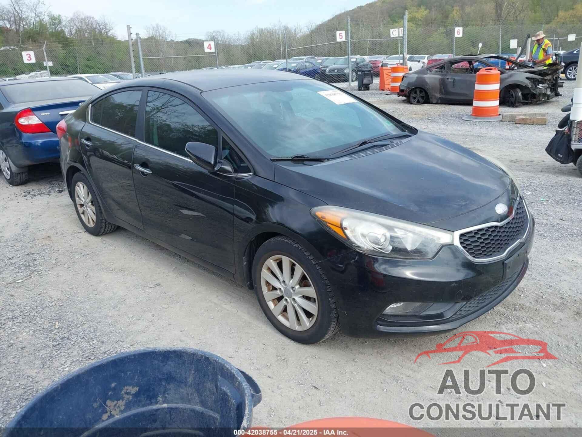 KIA FORTE 2014 - KNAFX4A86E5049938
