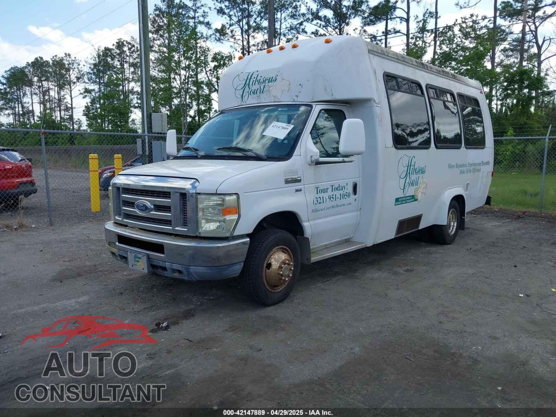 FORD E-350 CUTAWAY 2011 - 1FDWE3FL9BDB09059