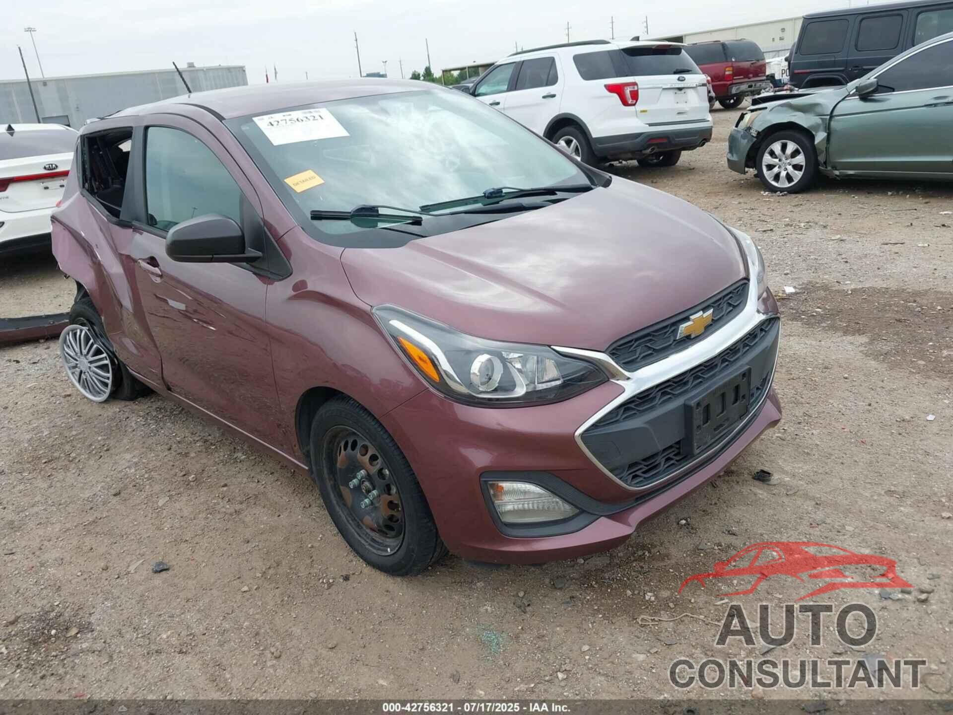 CHEVROLET SPARK 2019 - KL8CB6SA9KC757098