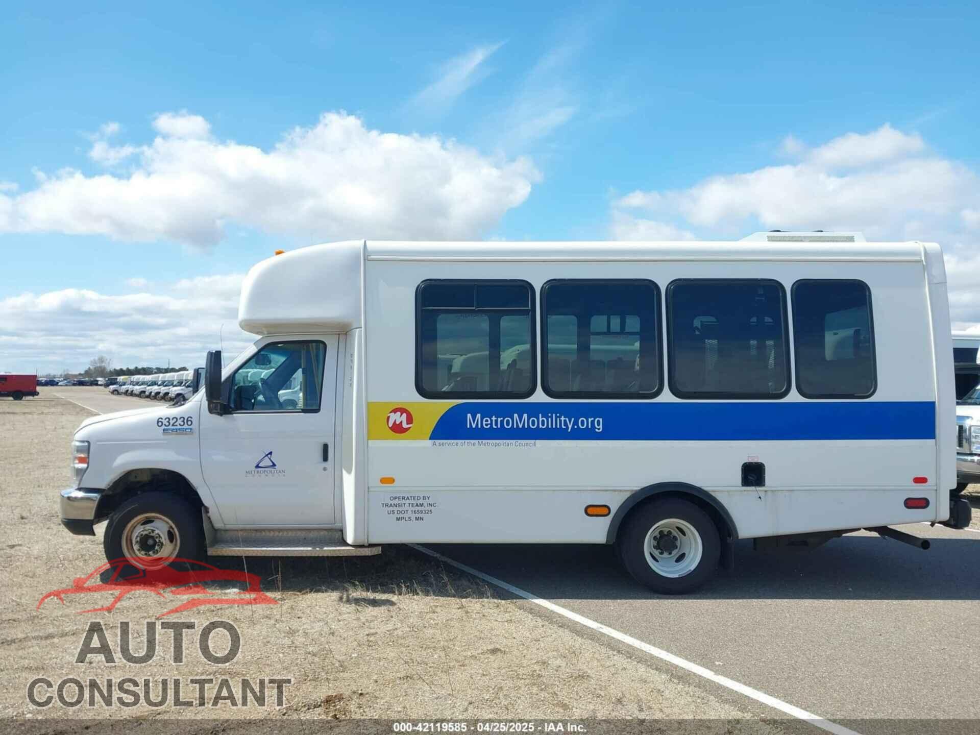 FORD E-450 CUTAWAY 2019 - 1FDFE4FS8KDC56129