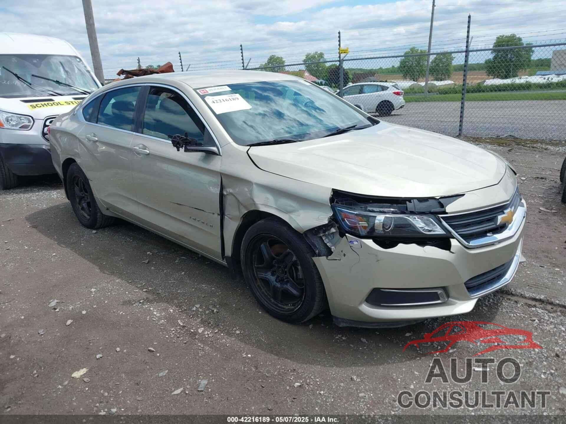 CHEVROLET IMPALA 2014 - 2G11Y5SL8E9172607