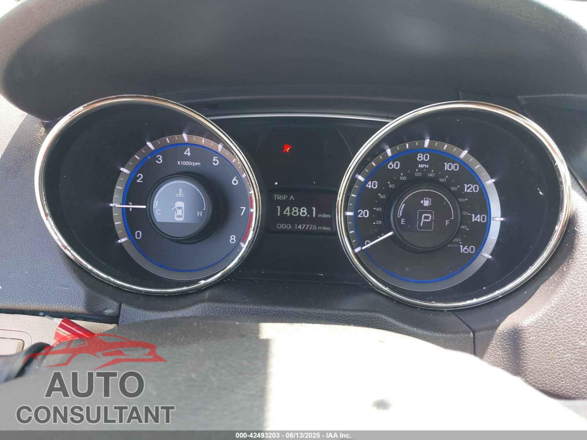 HYUNDAI SONATA 2012 - 5NPEC4AC4CH388130