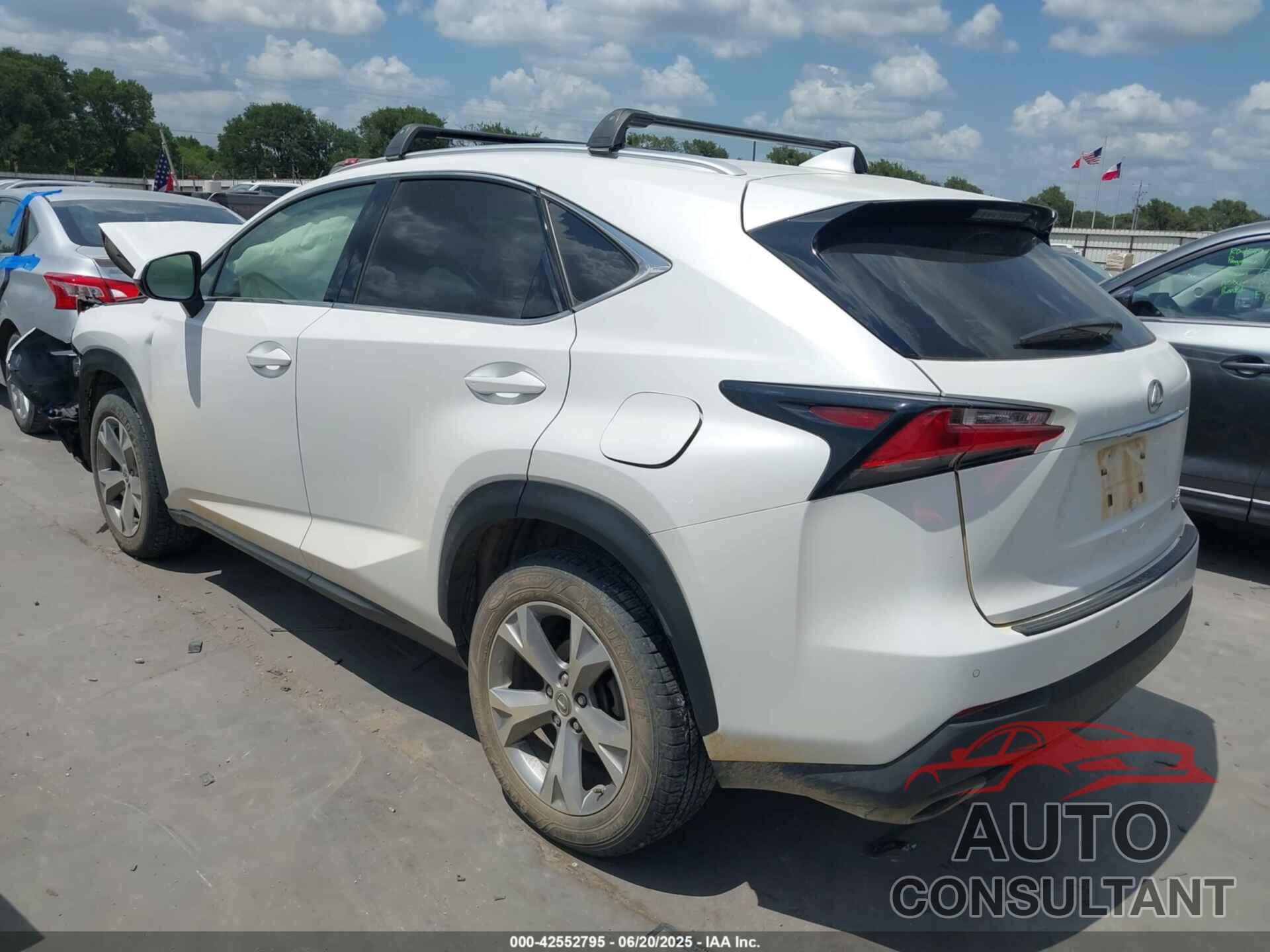 LEXUS NX 200T 2017 - JTJYARBZ5H2055170