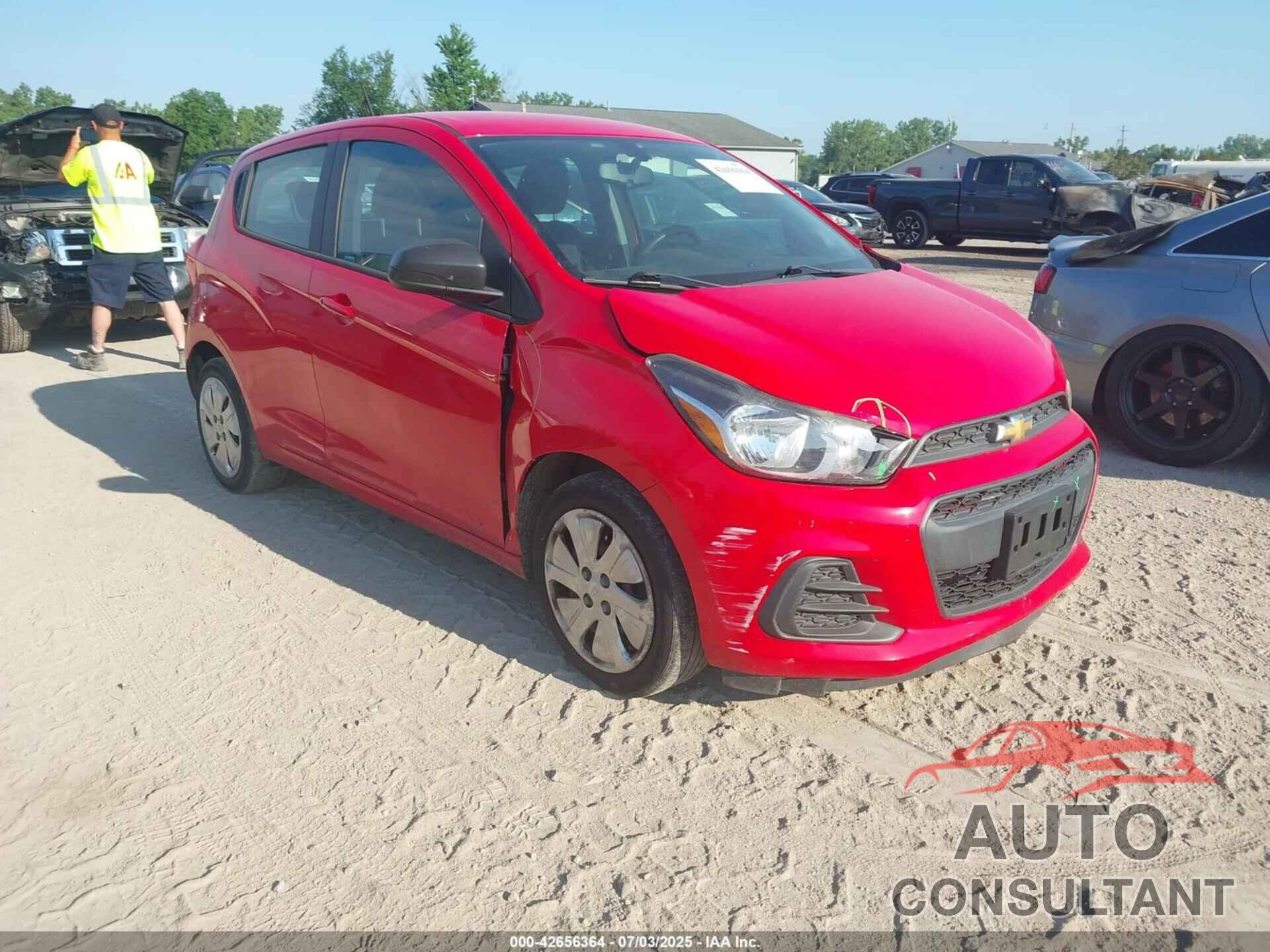 CHEVROLET SPARK 2016 - KL8CB6SA2GC574228