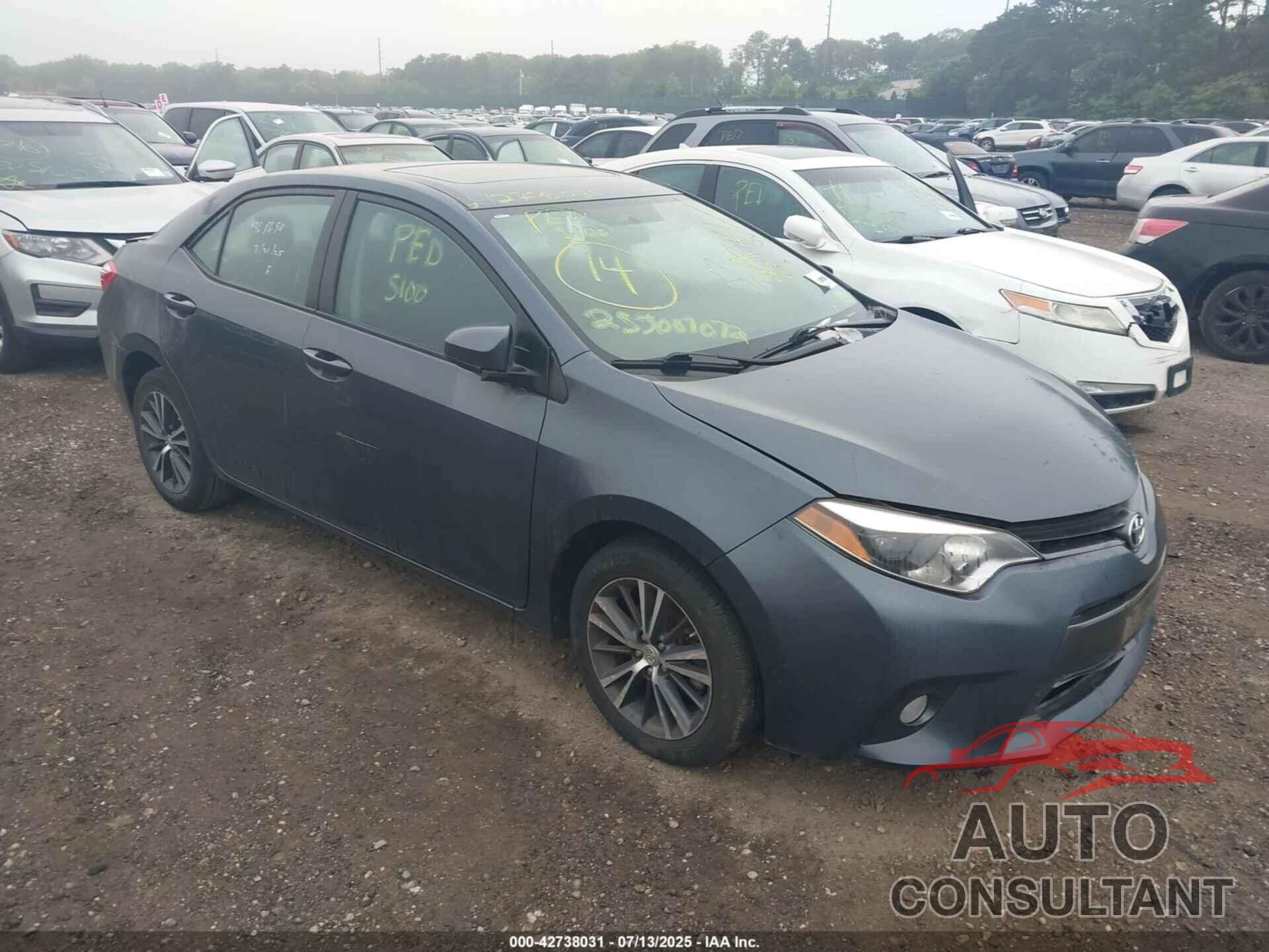 TOYOTA COROLLA 2016 - 2T1BURHE3GC678193