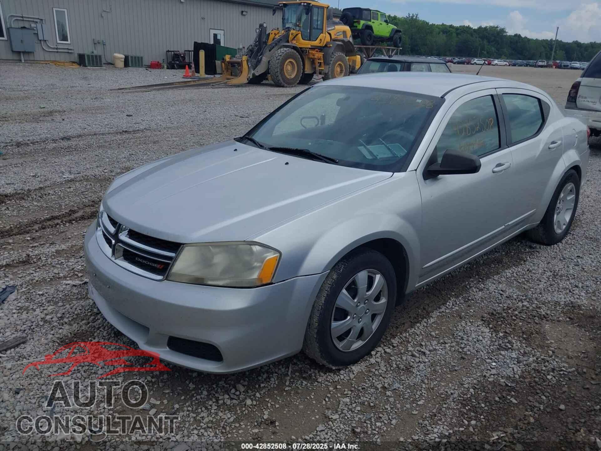 DODGE AVENGER 2012 - 1C3CDZAB4CN330385