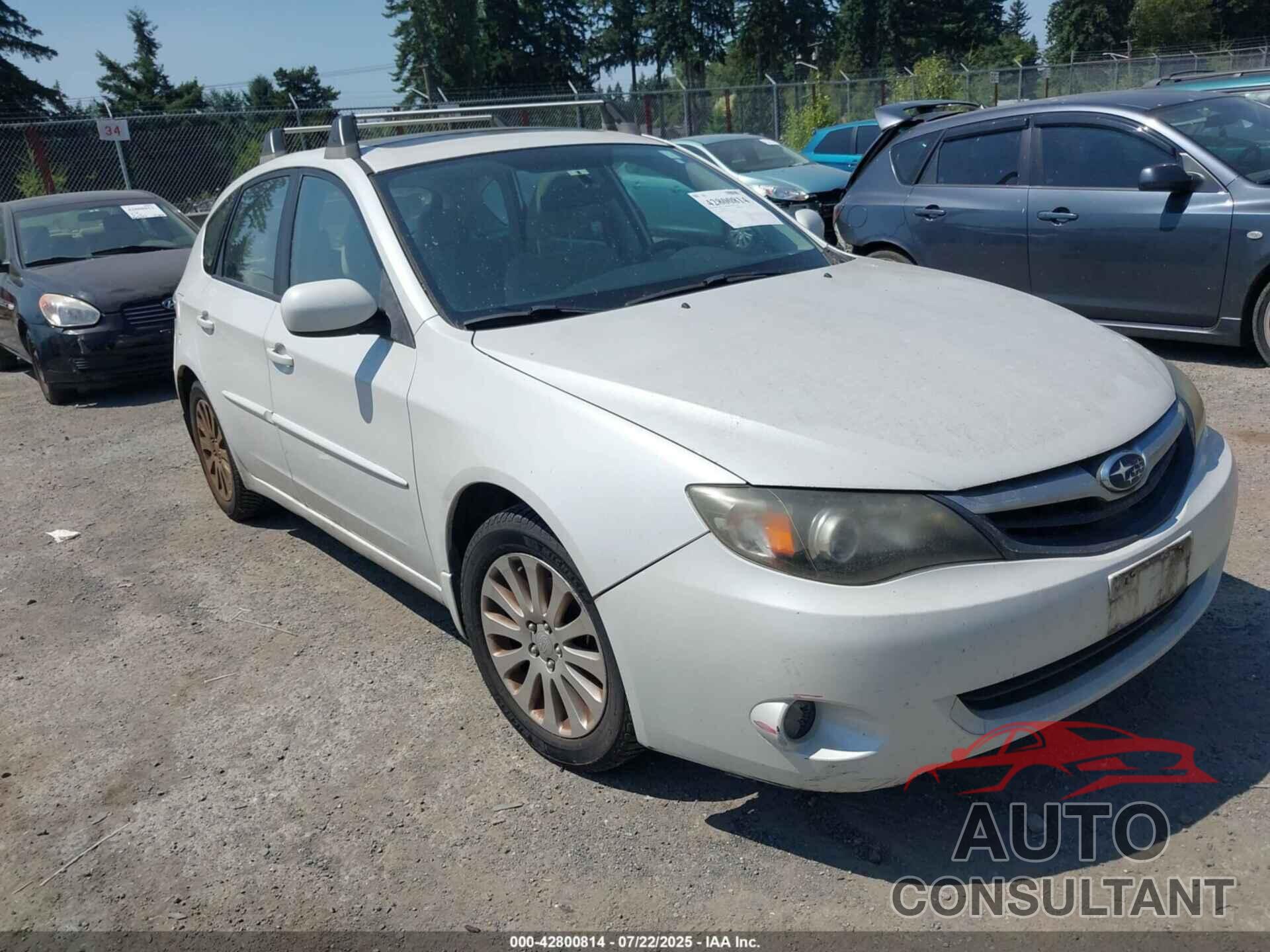 SUBARU IMPREZA 2010 - JF1GH6B66AH823505