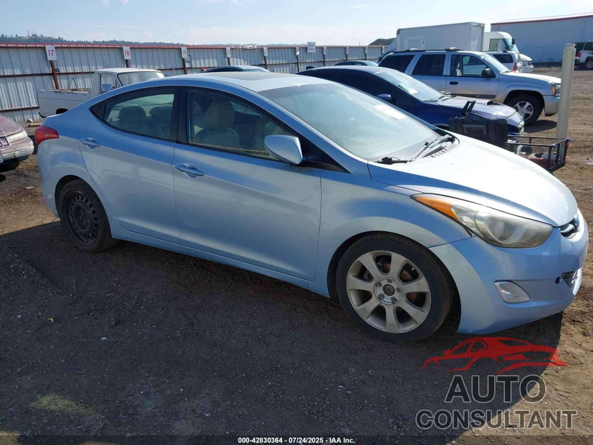 HYUNDAI ELANTRA 2011 - KMHDH4AEXBU109455