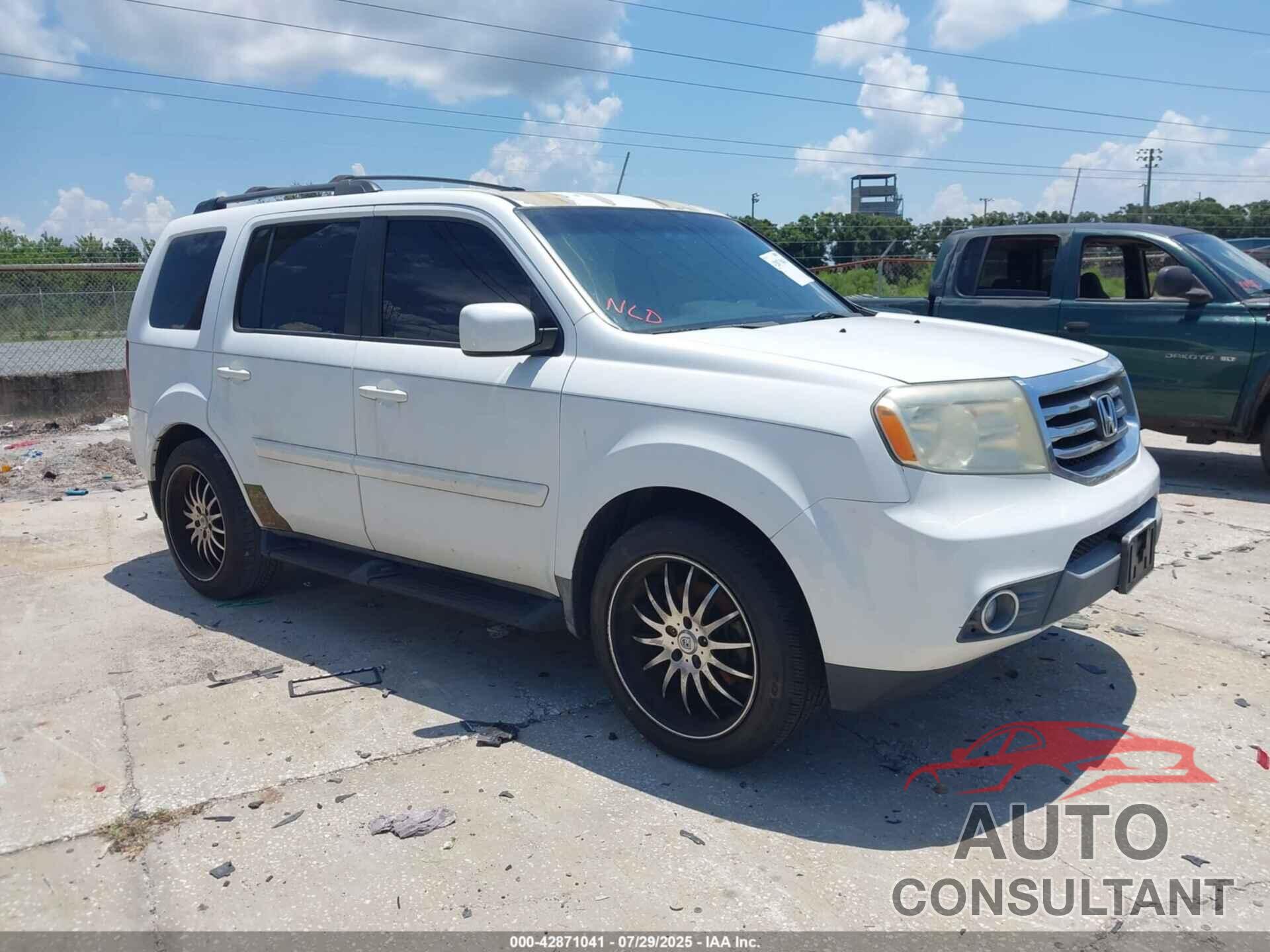 HONDA PILOT 2012 - 5FNYF3H56CB025638