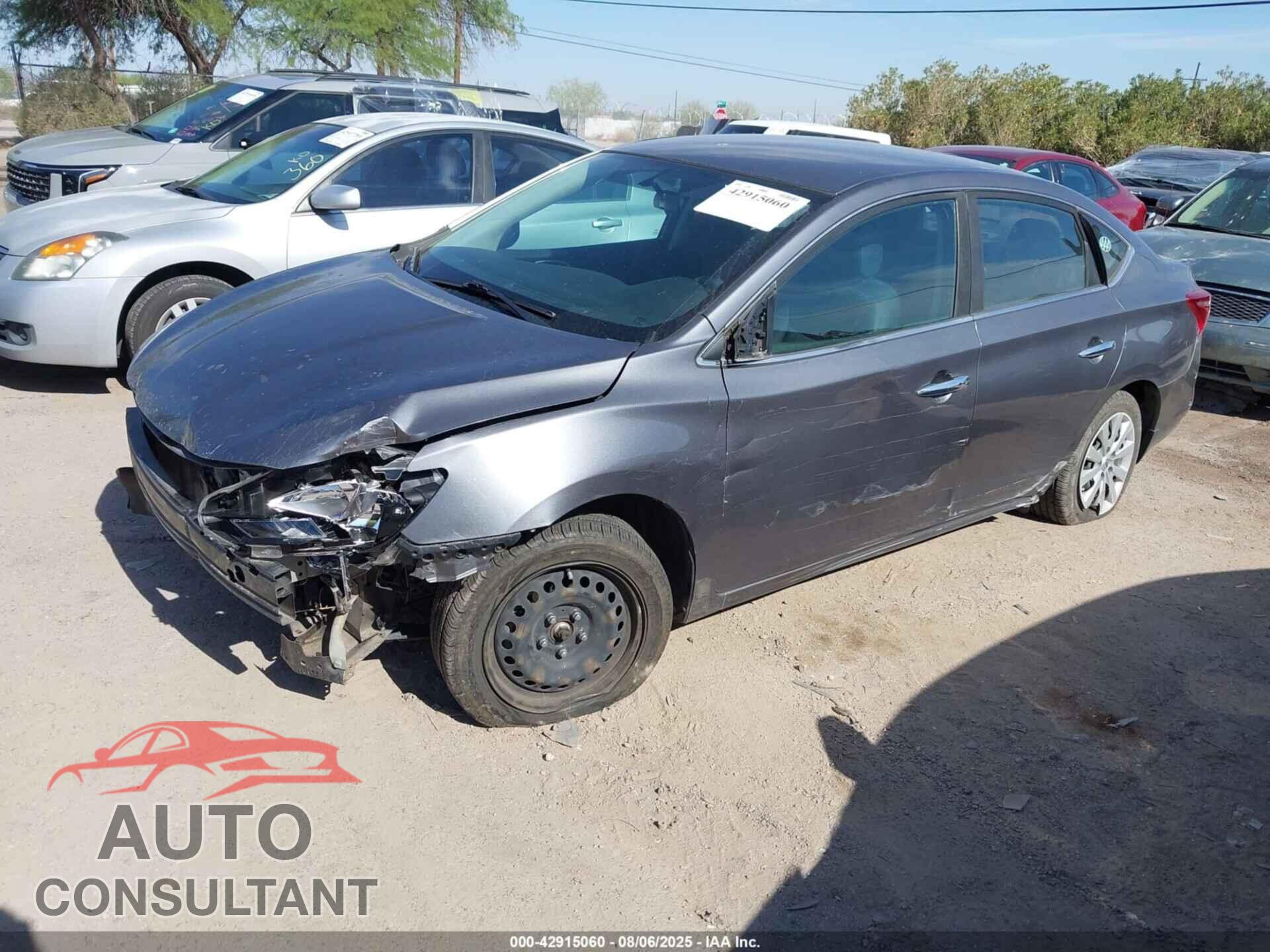 NISSAN SENTRA 2017 - 3N1AB7AP3HL648243