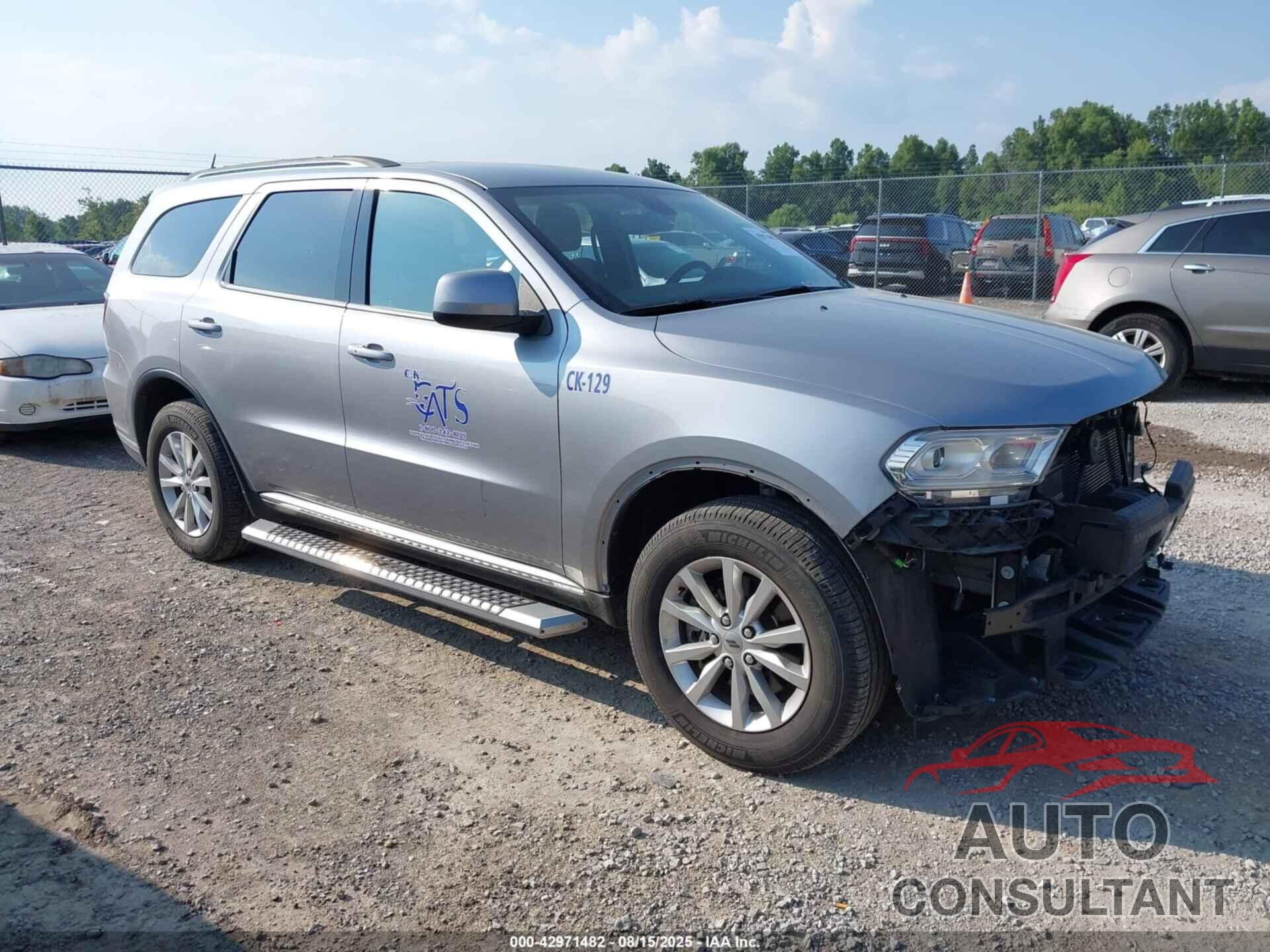 DODGE DURANGO 2021 - 1C4RDJAG6MC724678