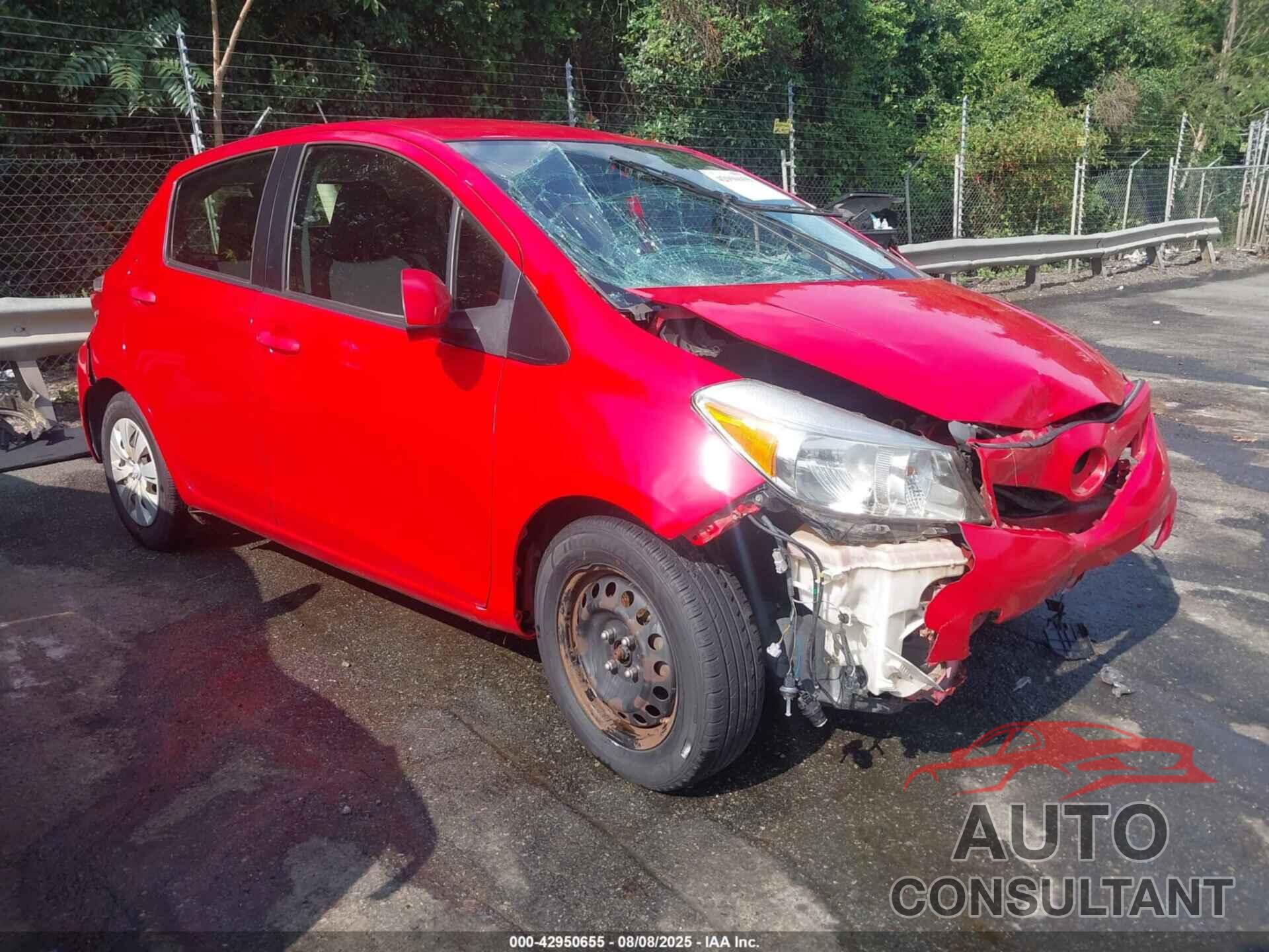 TOYOTA YARIS 2013 - JTDKTUD30DD560756
