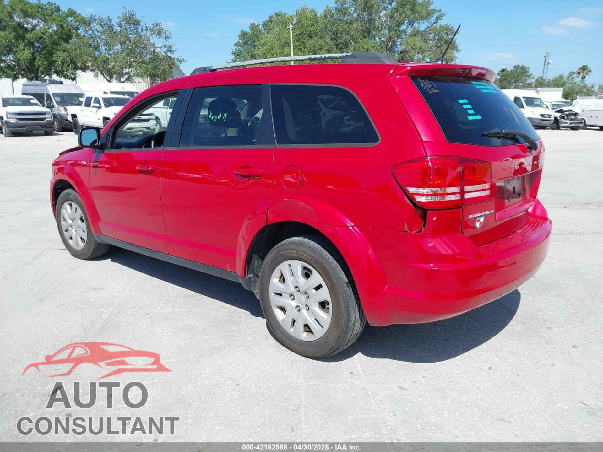 DODGE JOURNEY 2017 - 3C4PDCABXHT691492