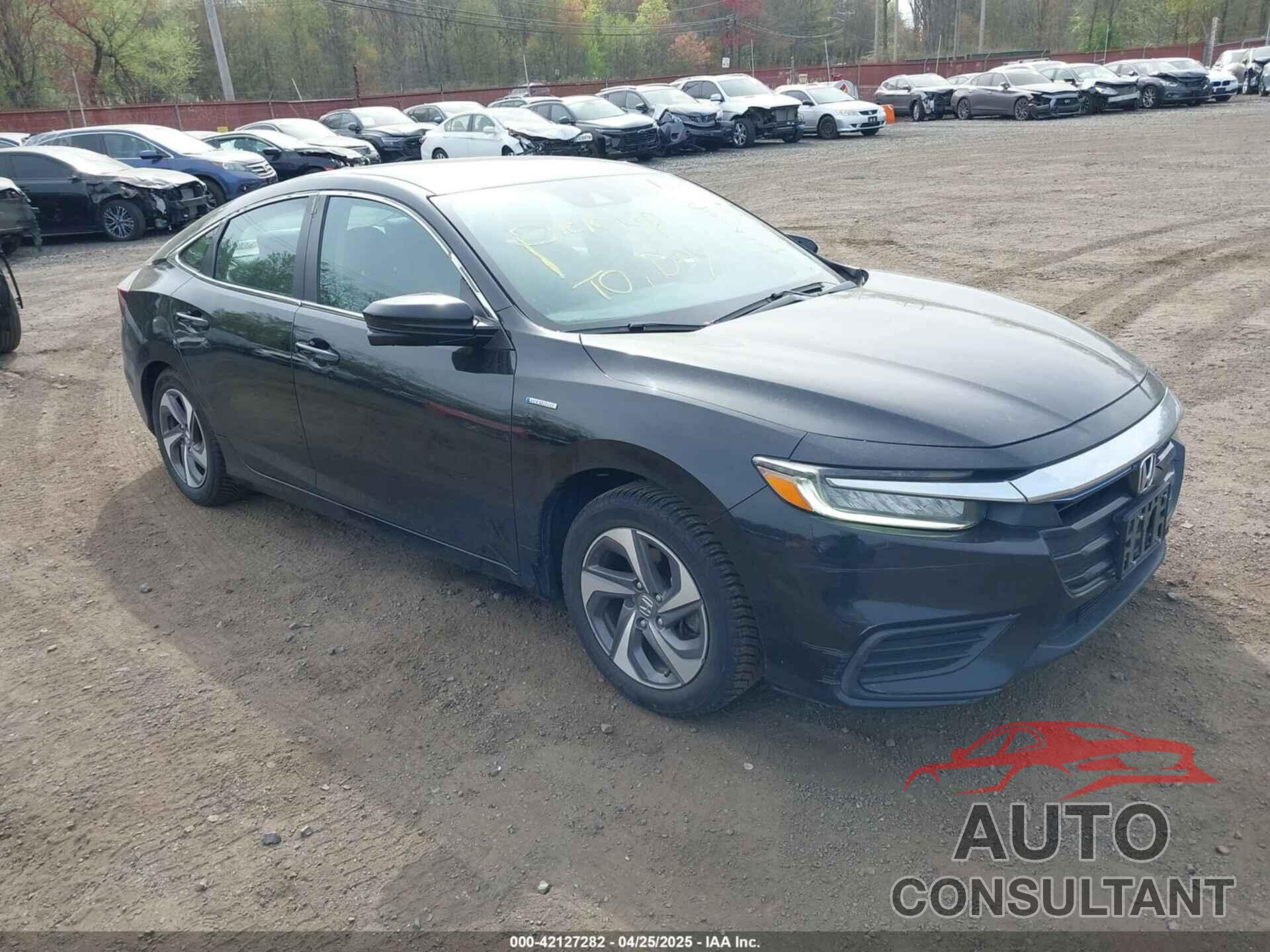 HONDA INSIGHT 2019 - 19XZE4F58KE024446