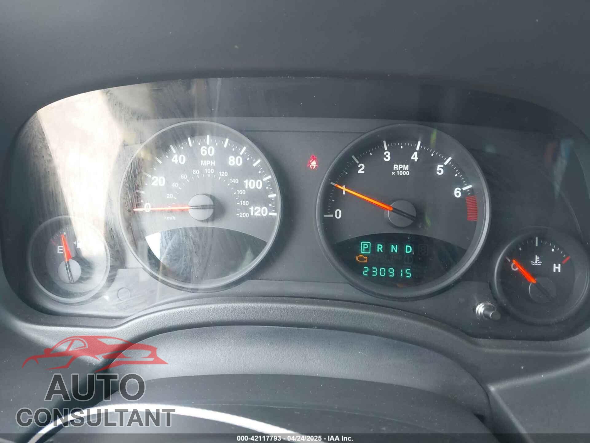 JEEP COMPASS 2011 - 1J4NF1FBXBD188549