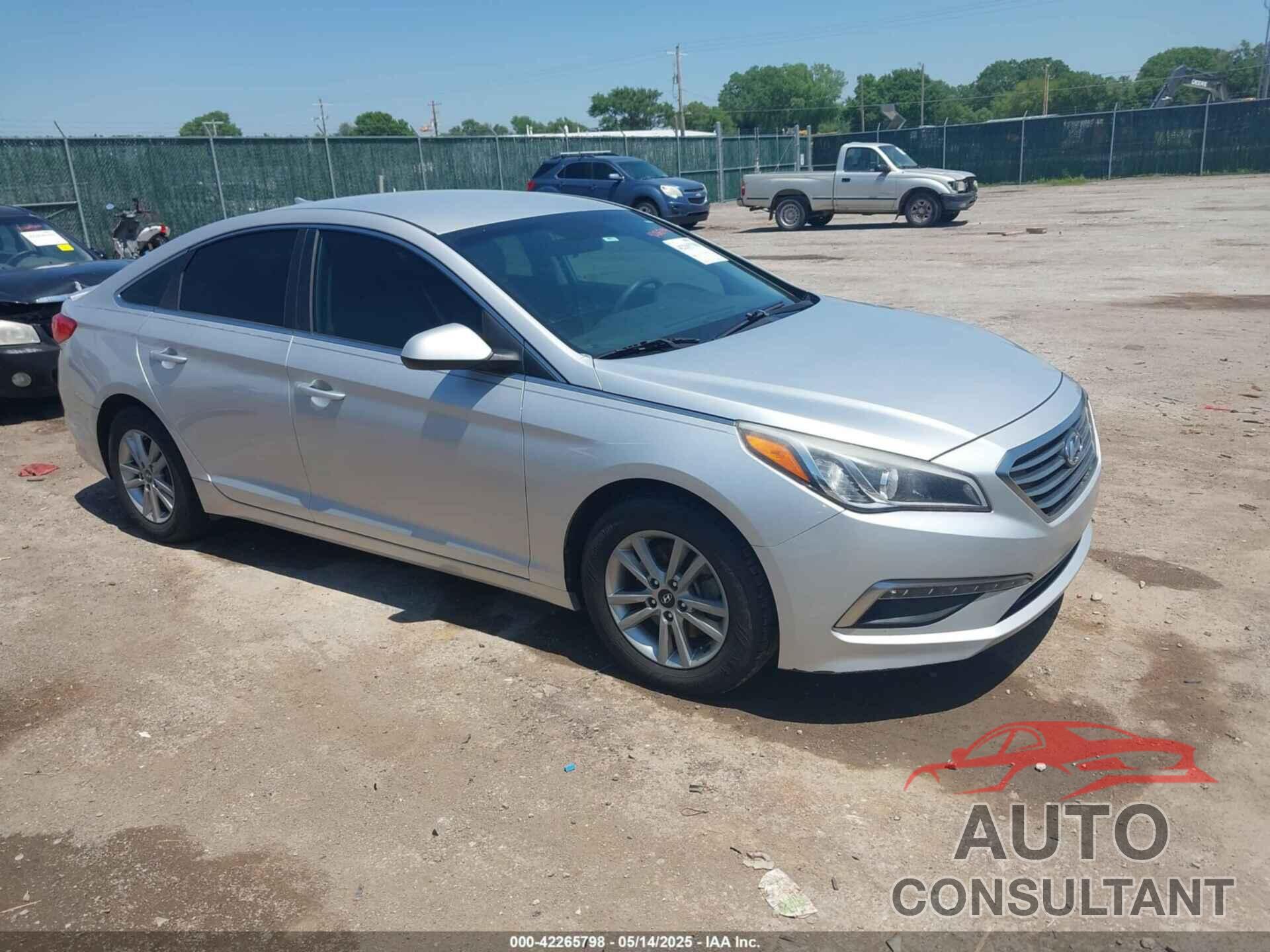 HYUNDAI SONATA 2015 - 5NPE24AF7FH003404