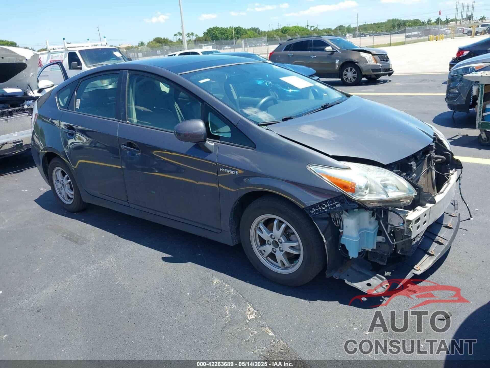 TOYOTA PRIUS 2010 - JTDKN3DU4A0051527