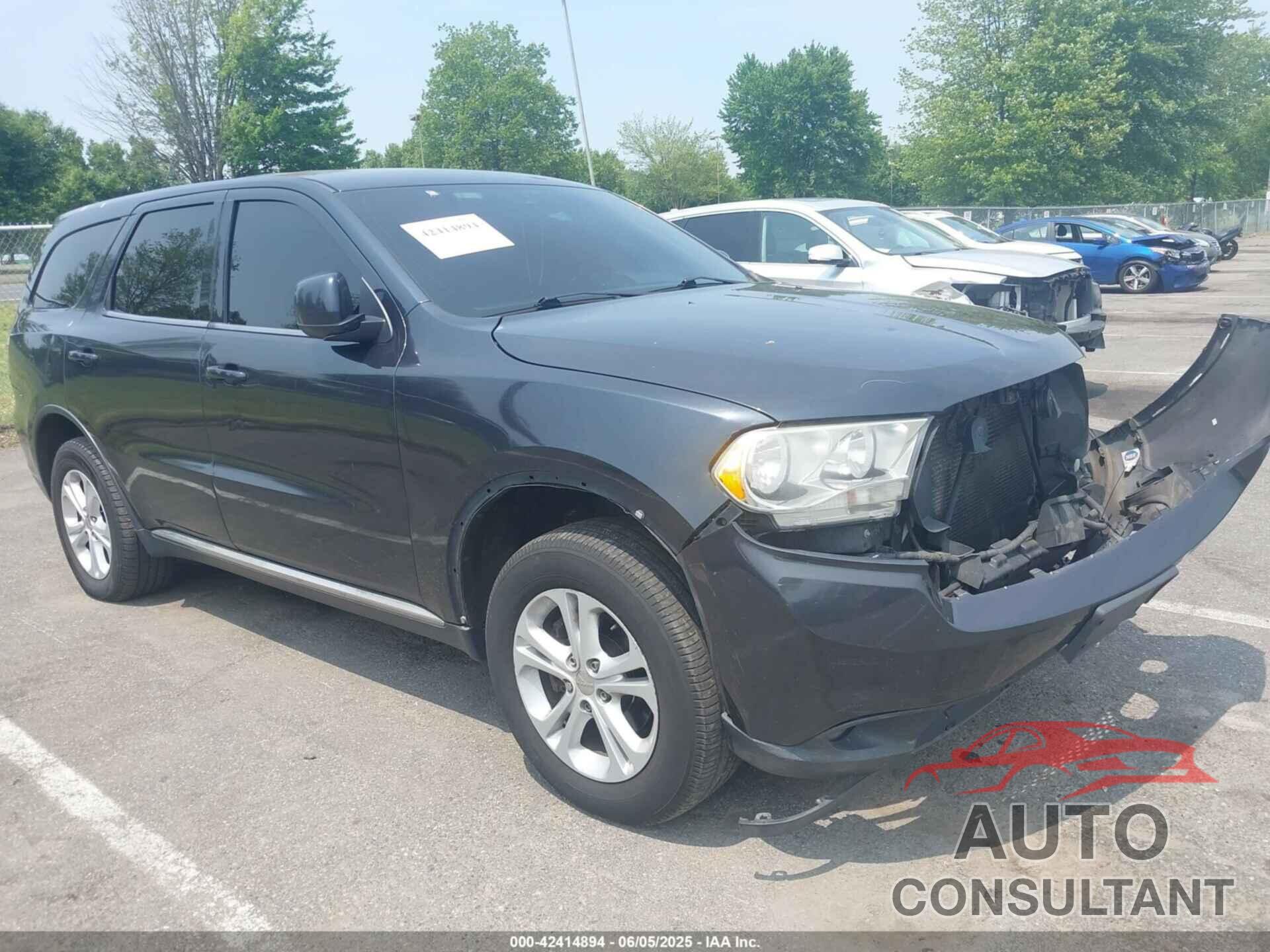 DODGE DURANGO 2013 - 1C4RDJAG9DC678845