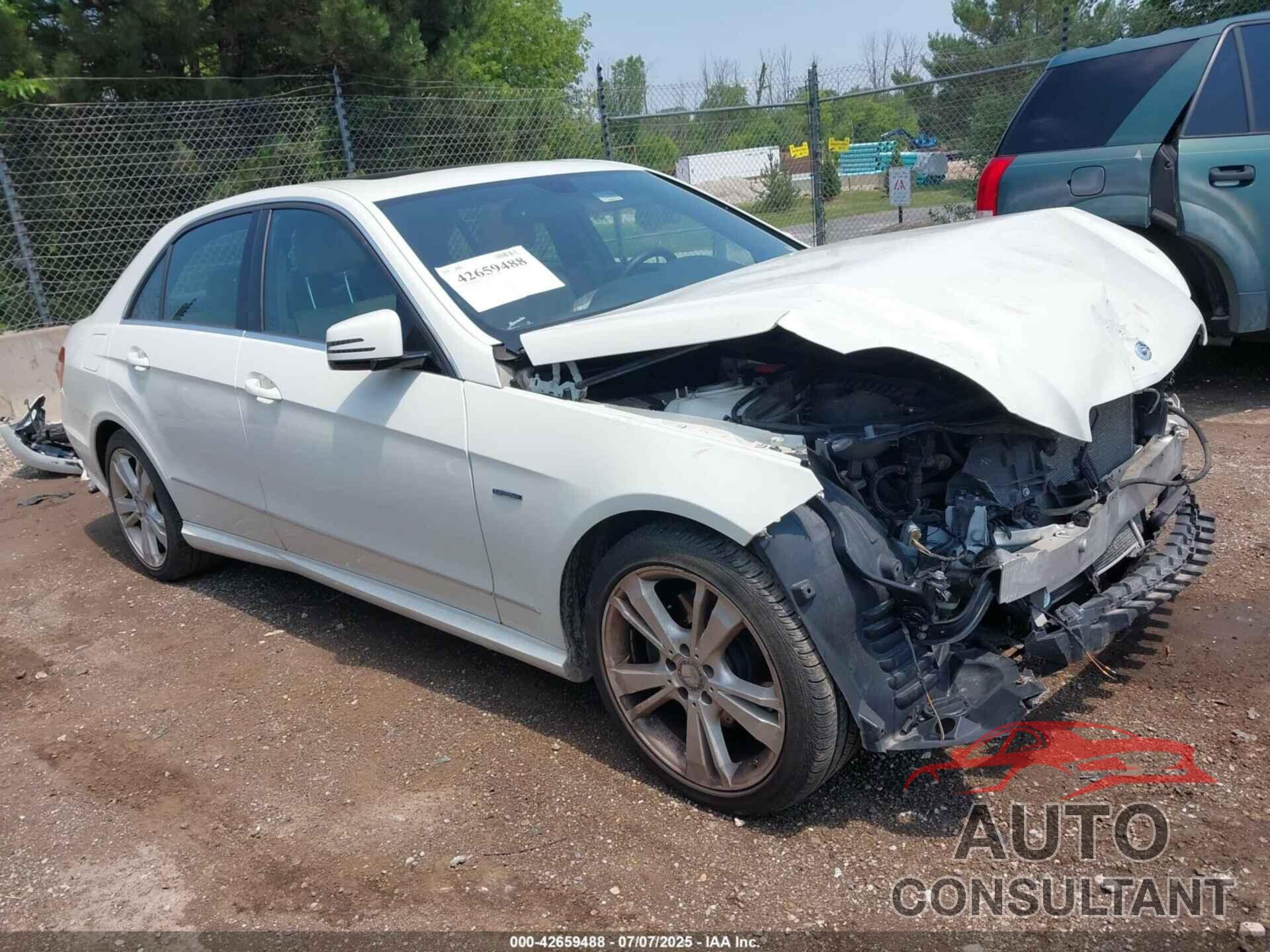 MERCEDES-BENZ E 350 2012 - WDDHF8JB7CA620980