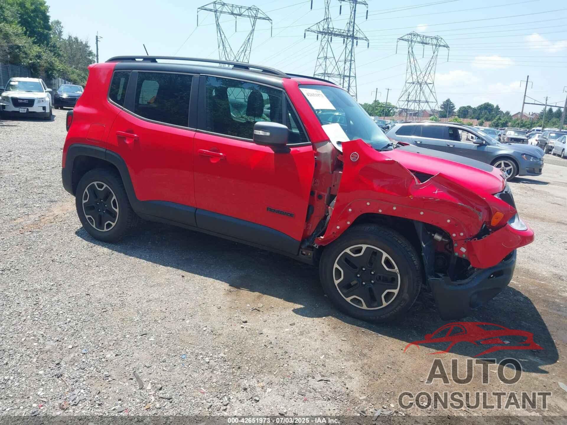 JEEP RENEGADE 2016 - ZACCJBCT0GPD21696