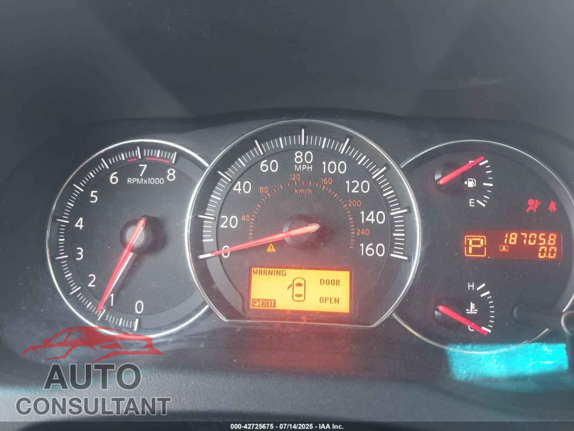 NISSAN MAXIMA 2011 - 1N4AA5AP4BC842096