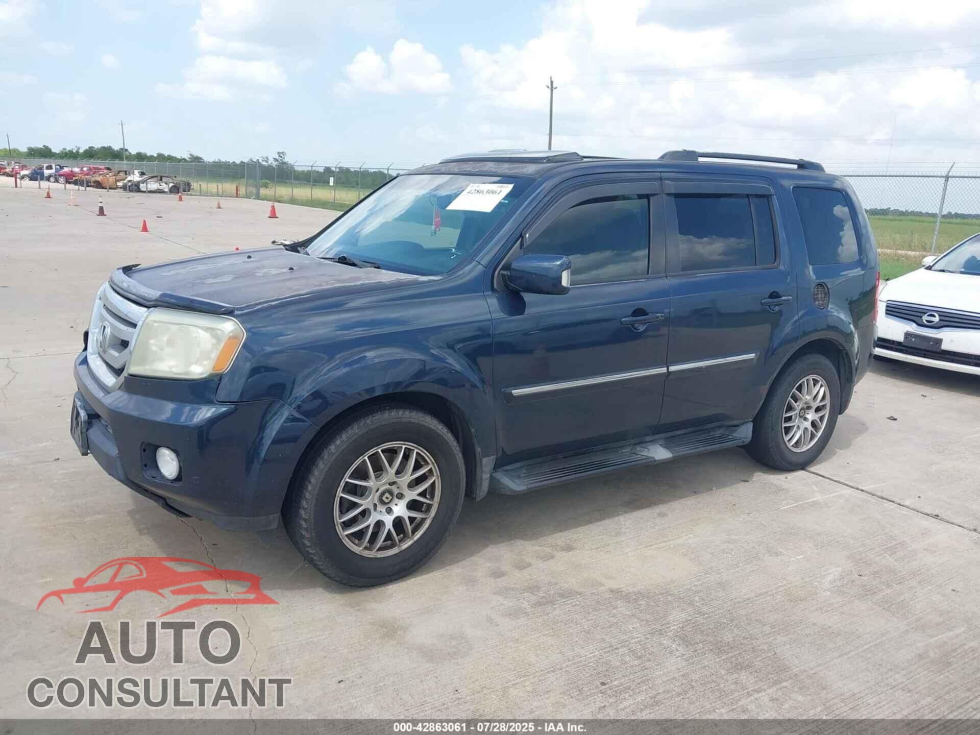 HONDA PILOT 2011 - 5FNYF4H98BB067462