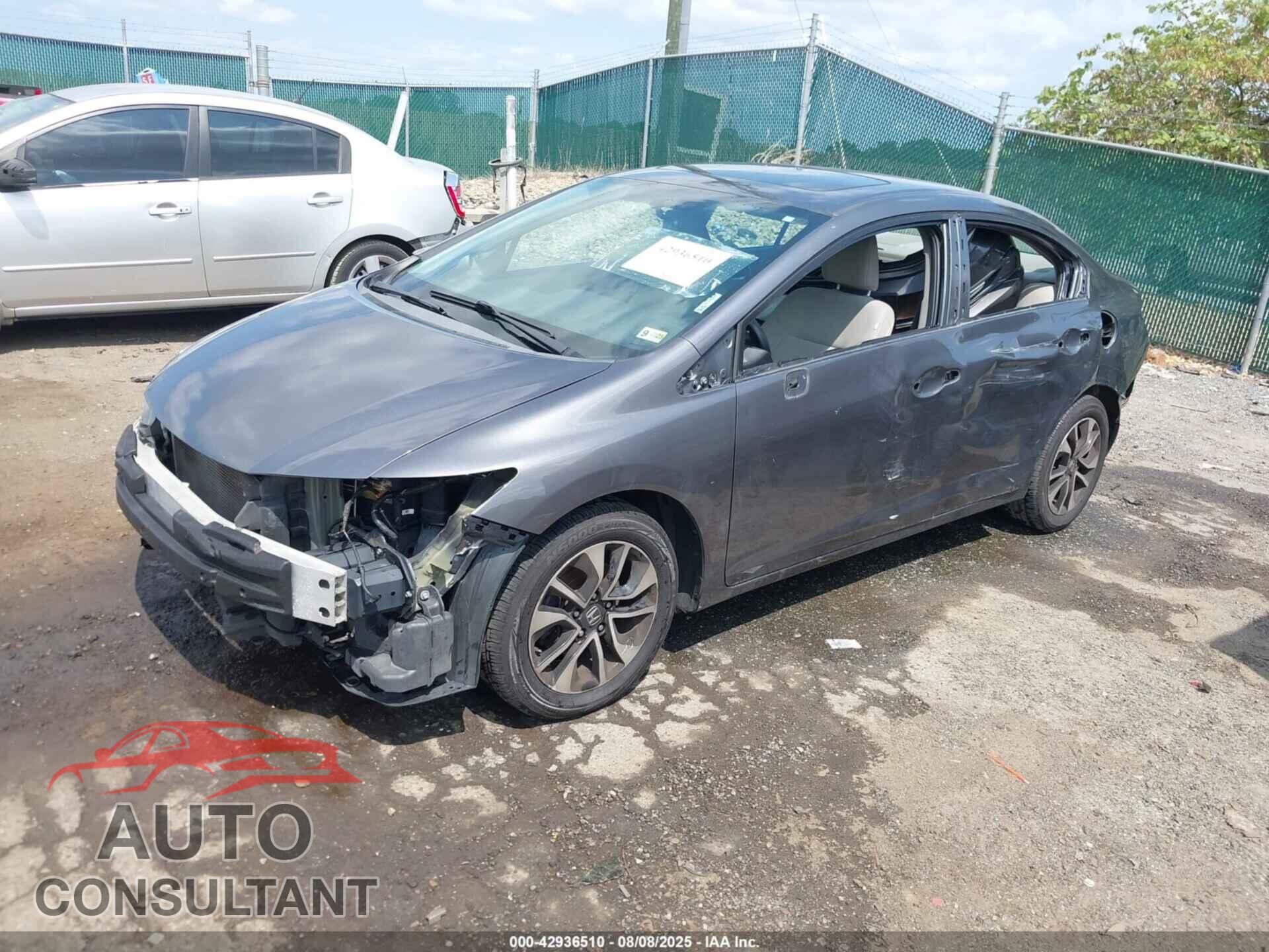 HONDA CIVIC 2013 - 19XFB2F84DE239075