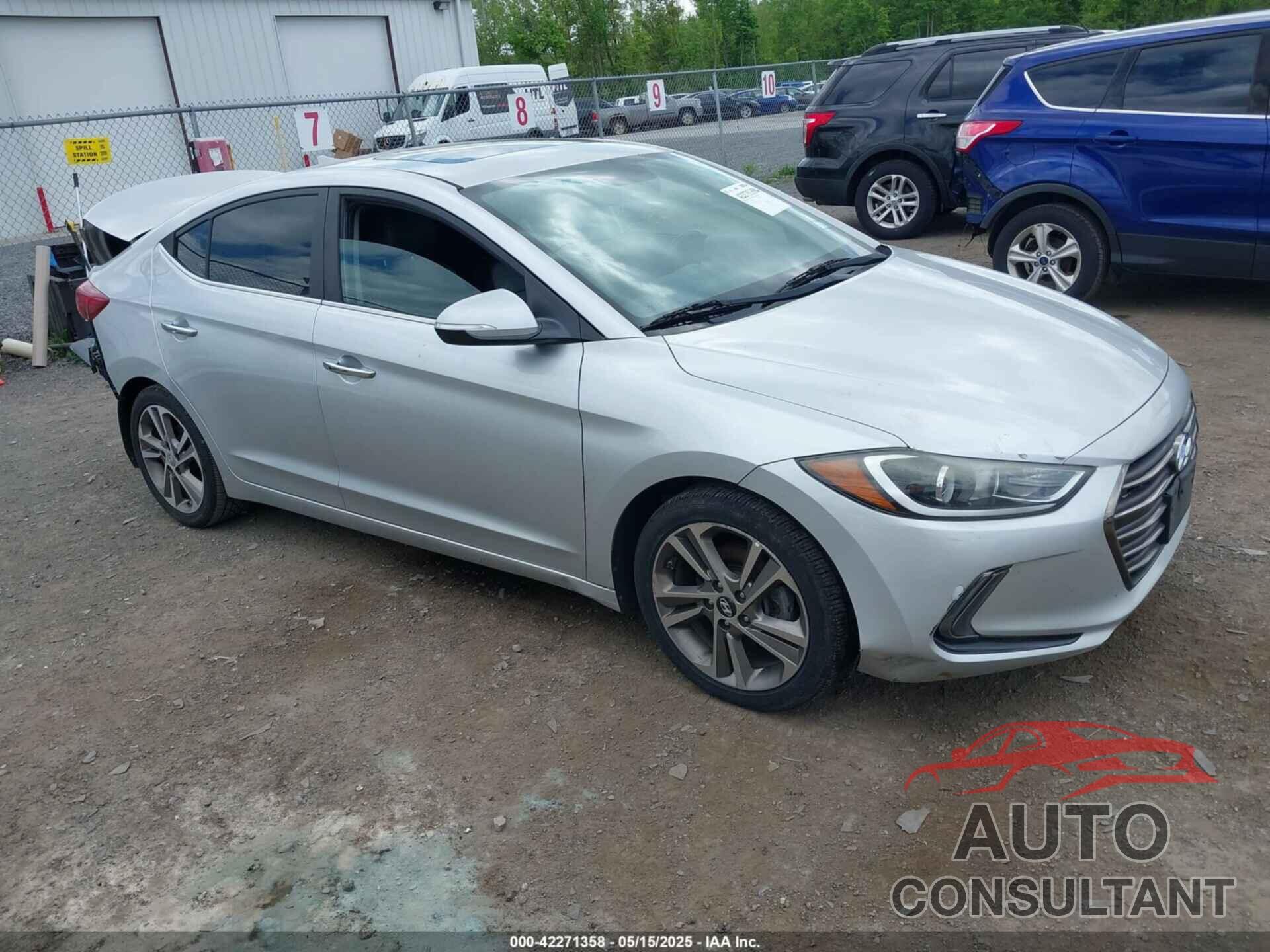 HYUNDAI ELANTRA 2017 - 5NPD84LF2HH000601