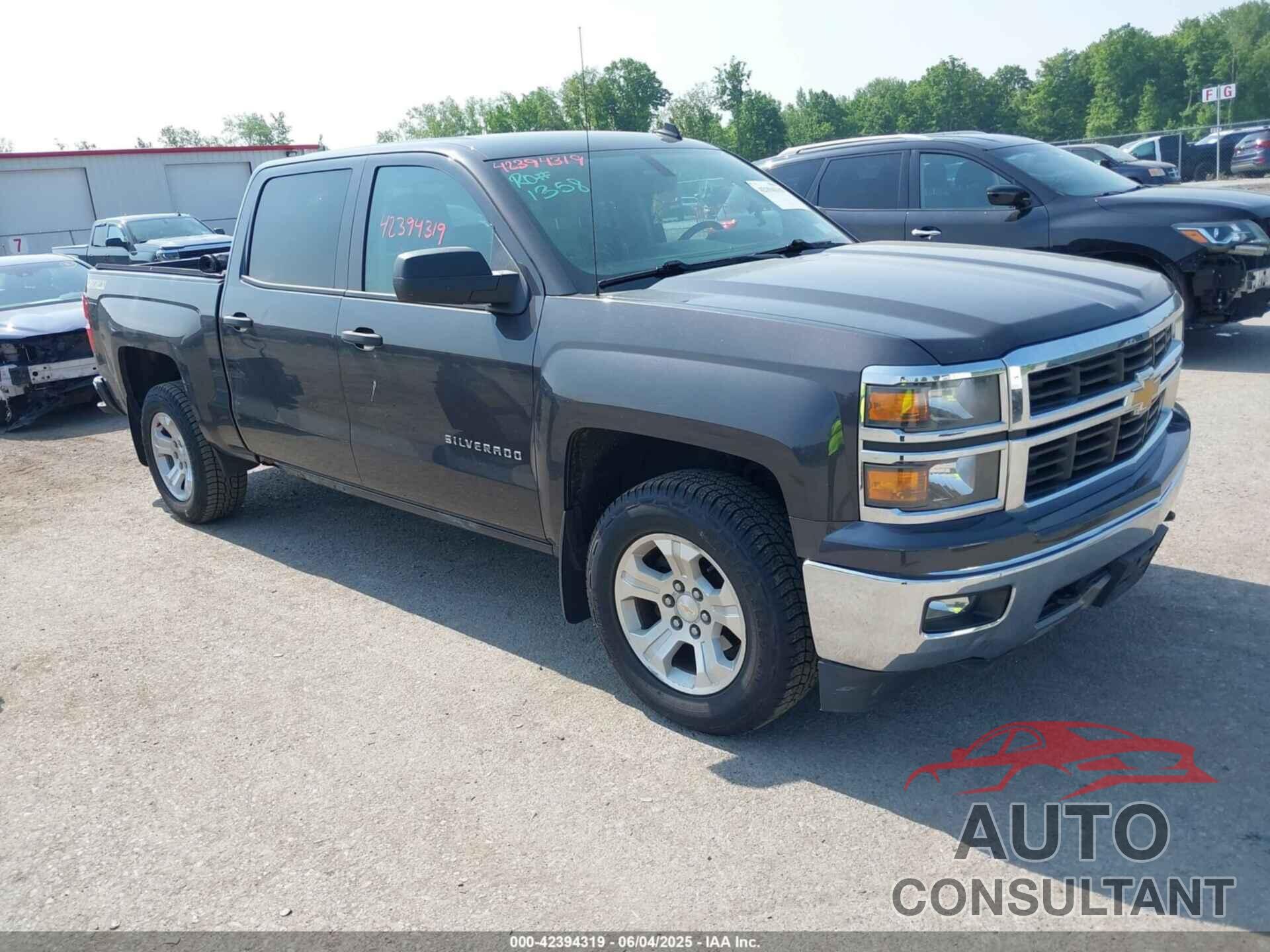 CHEVROLET SILVERADO 1500 2014 - 3GCUKREH7EG189022