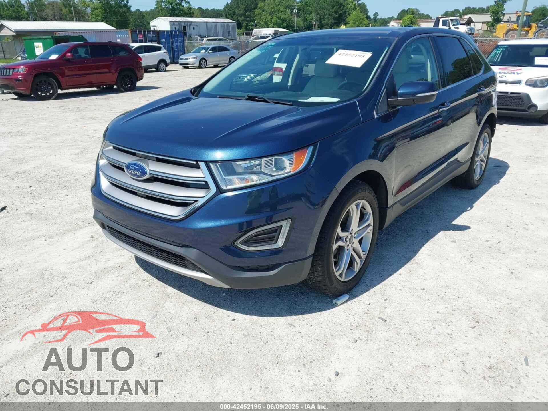 FORD EDGE 2017 - 2FMPK3K98HBB18552
