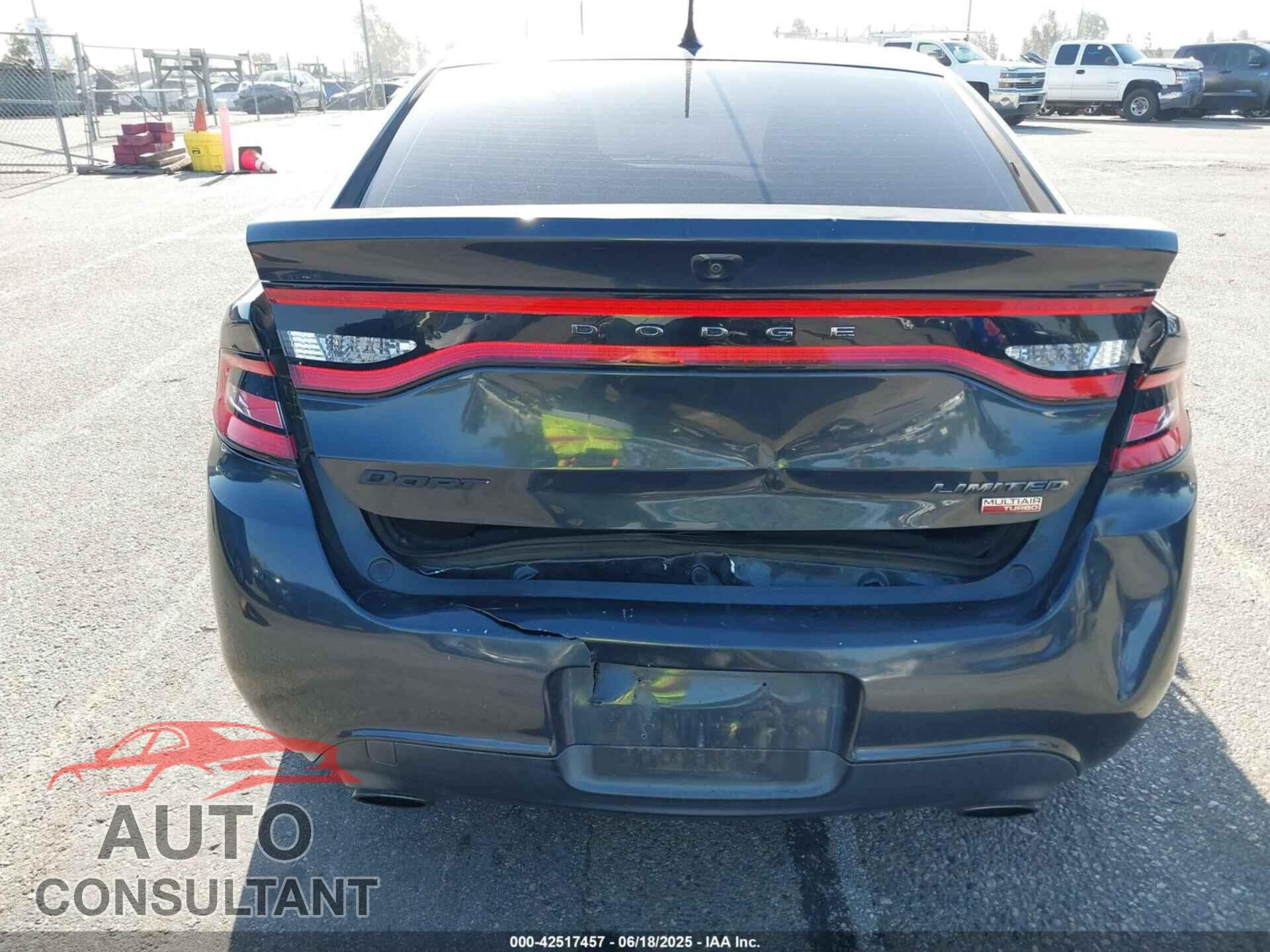 DODGE DART 2013 - 1C3CDFCH2DD703883