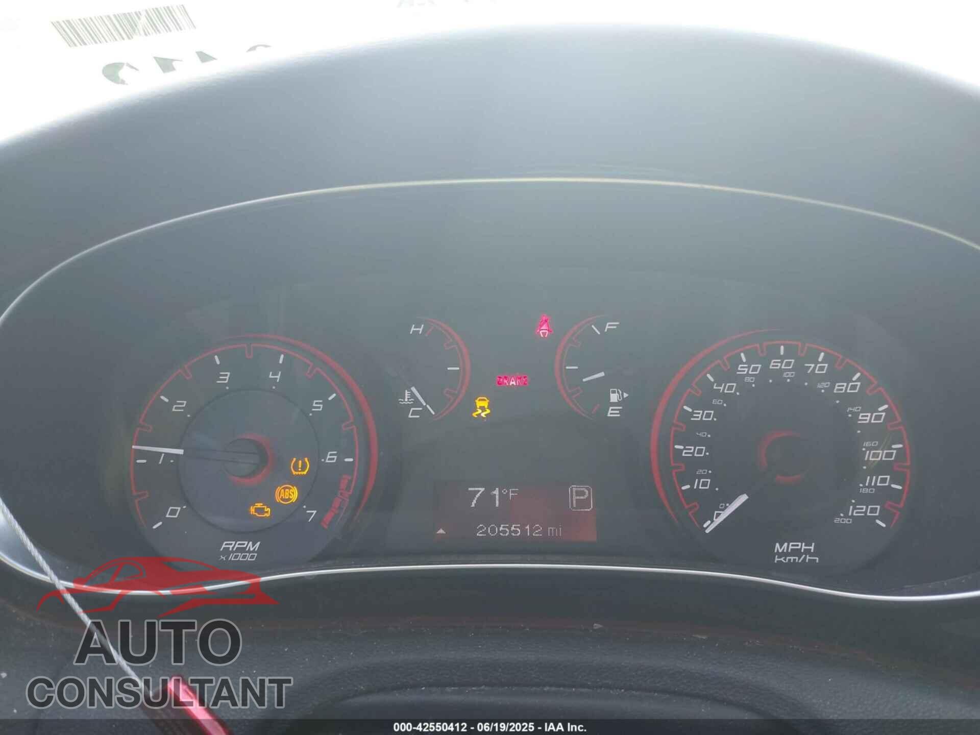 DODGE DART 2014 - 1C3CDFBB9ED775923