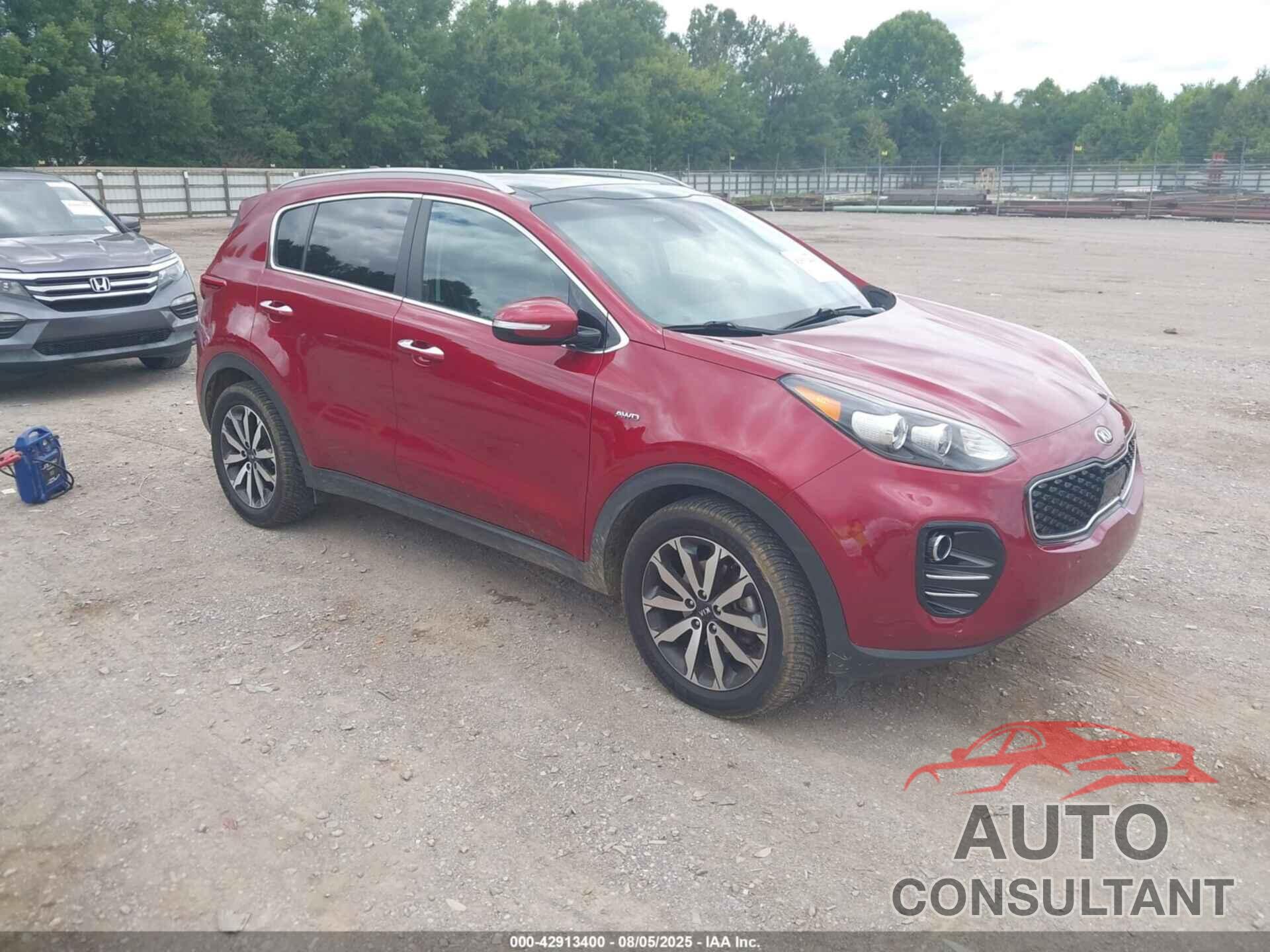 KIA SPORTAGE 2017 - KNDPNCAC1H7052587