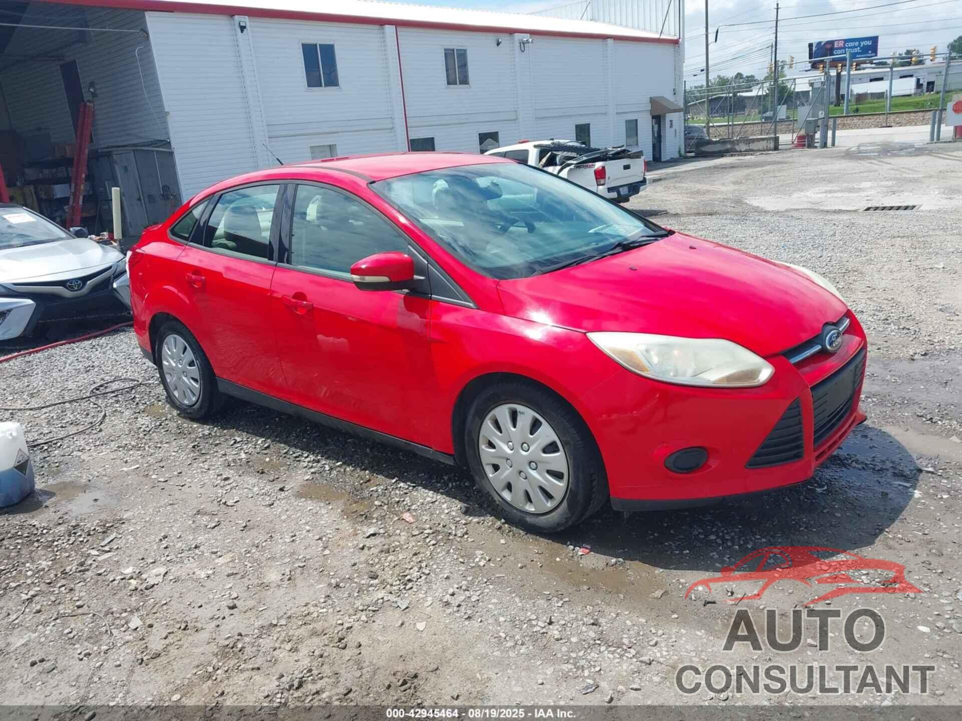 FORD FOCUS 2013 - 1FADP3F23DL327669