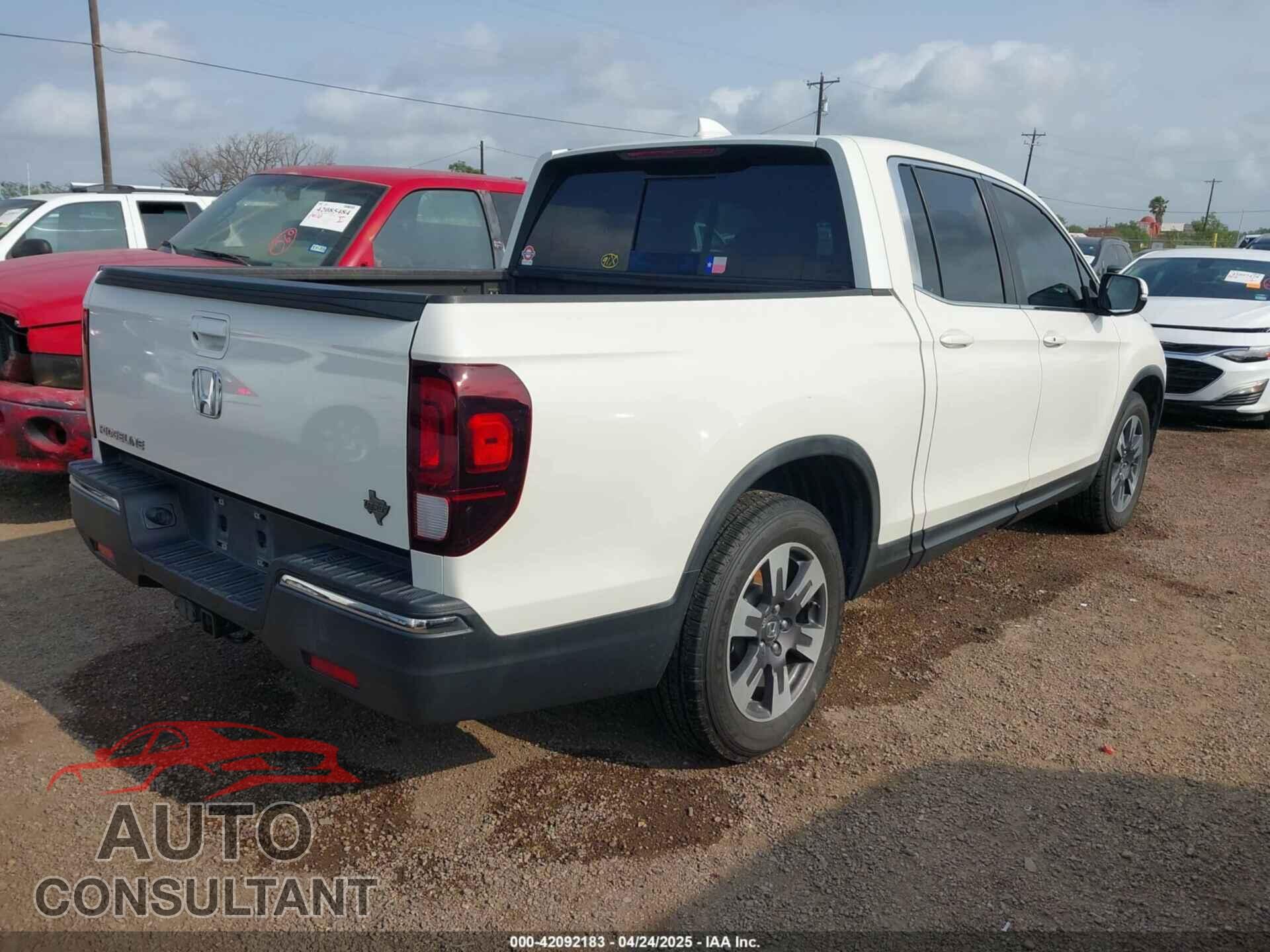 HONDA RIDGELINE 2019 - 5FPYK2F54KB007184