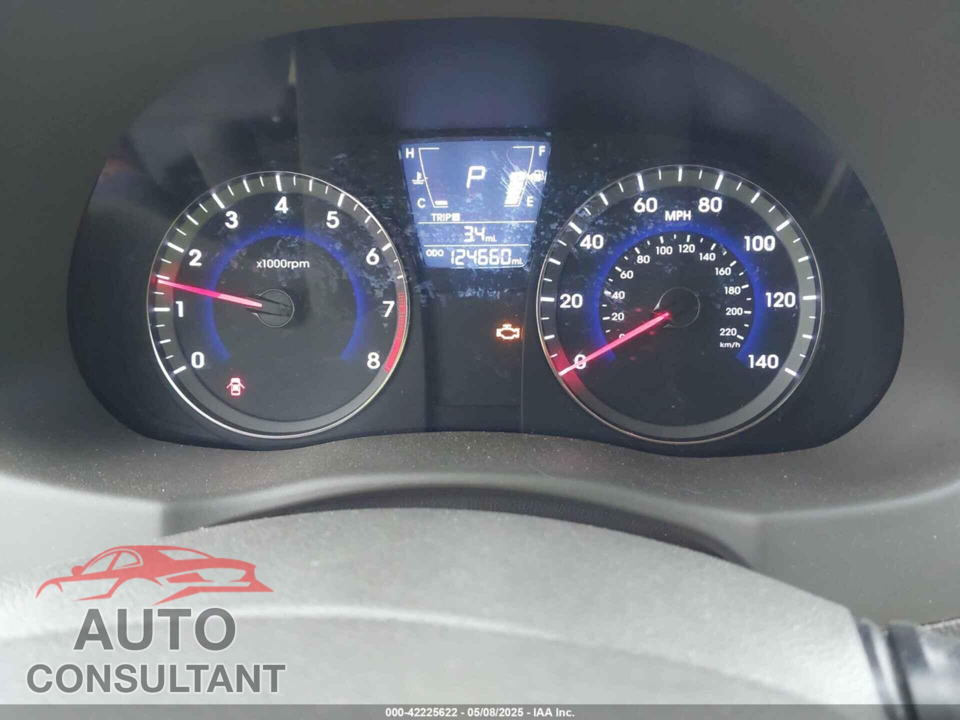HYUNDAI ACCENT 2013 - KMHCT4AE9DU472178