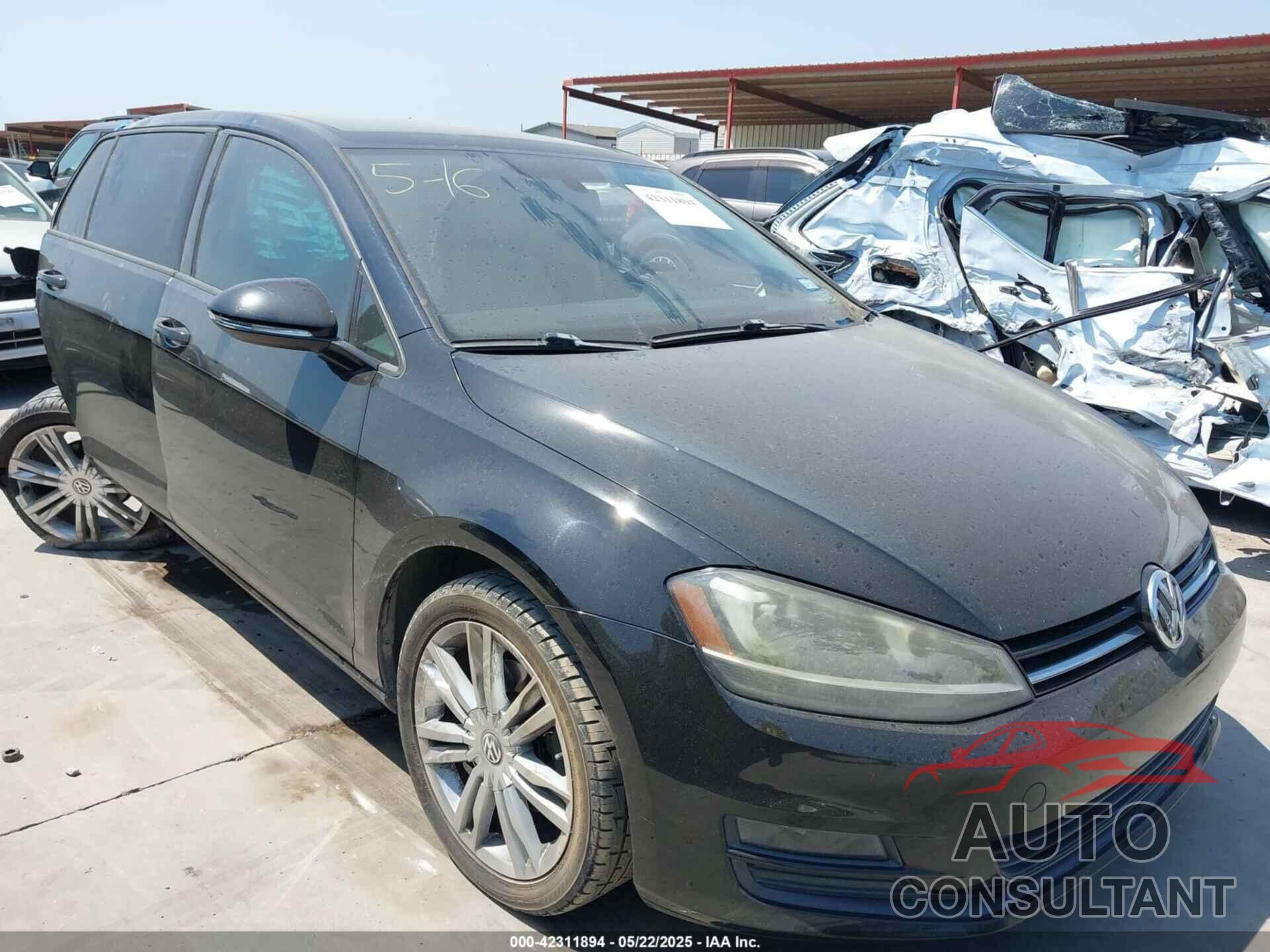 VOLKSWAGEN GOLF 2015 - 3VW2A7AU6FM015332