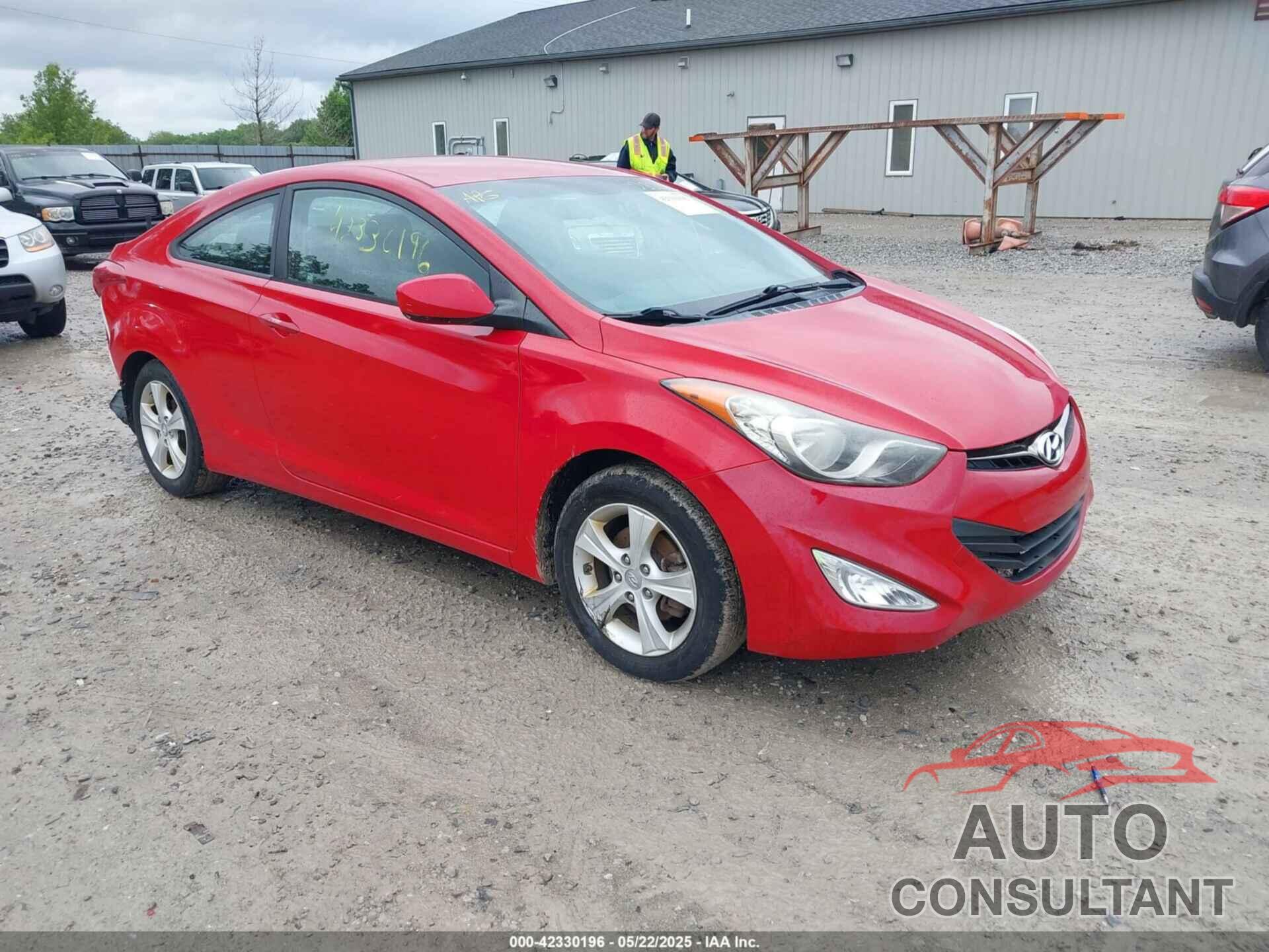 HYUNDAI ELANTRA 2013 - KMHDH6AE6DU007746
