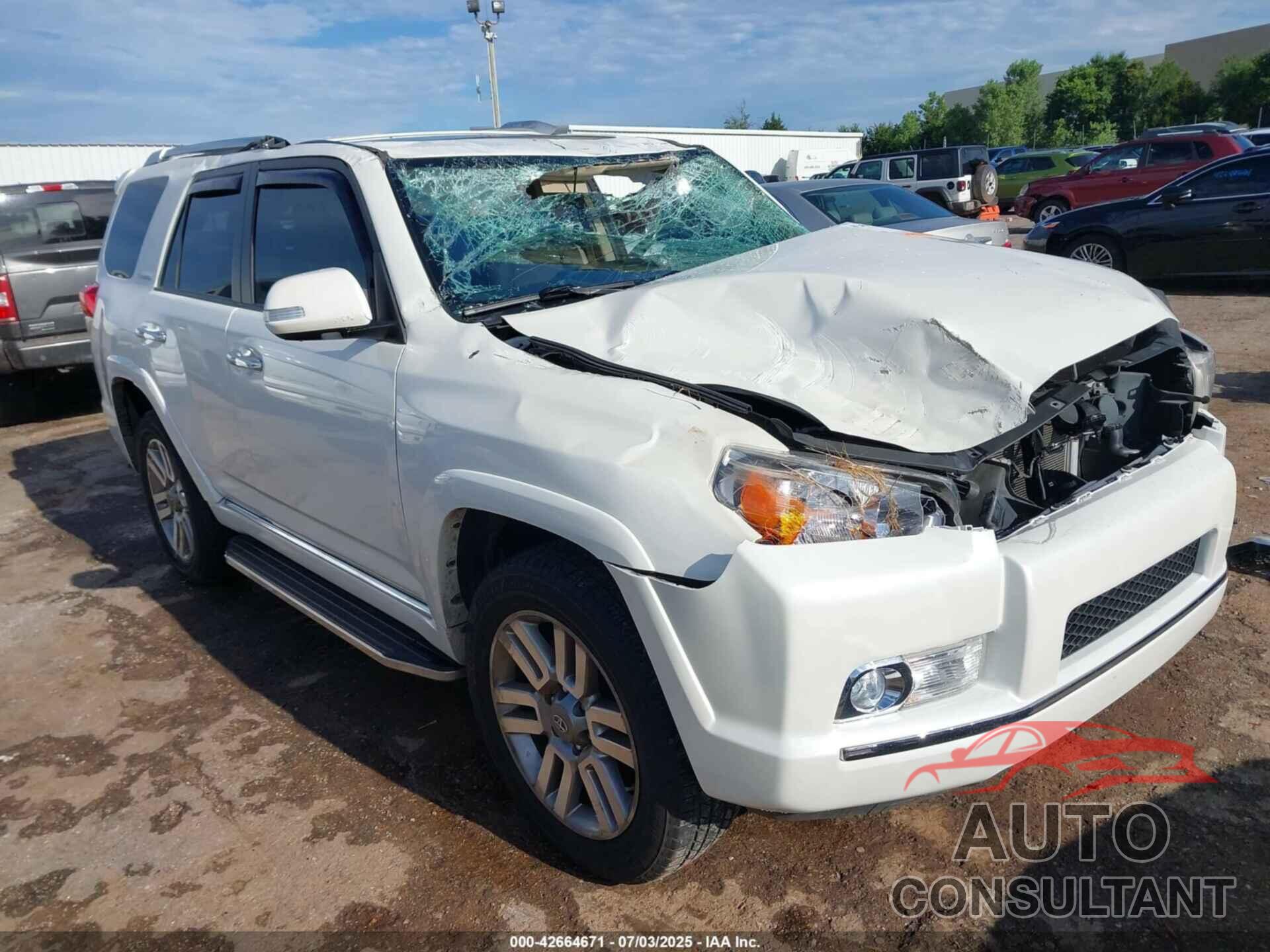 TOYOTA 4RUNNER 2012 - JTEBU5JR9C5084121